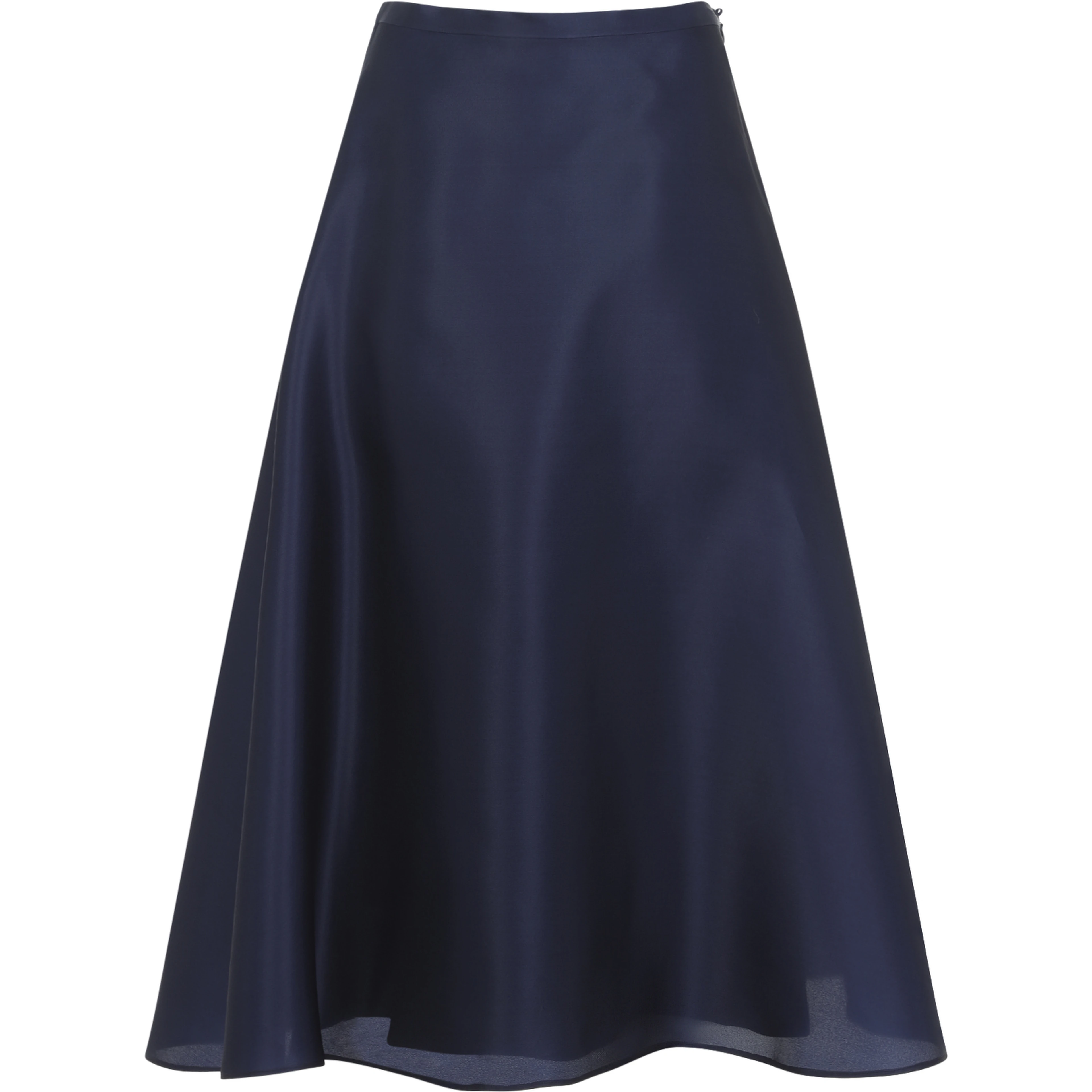 Alberta Ferretti Silk Midi Skirt