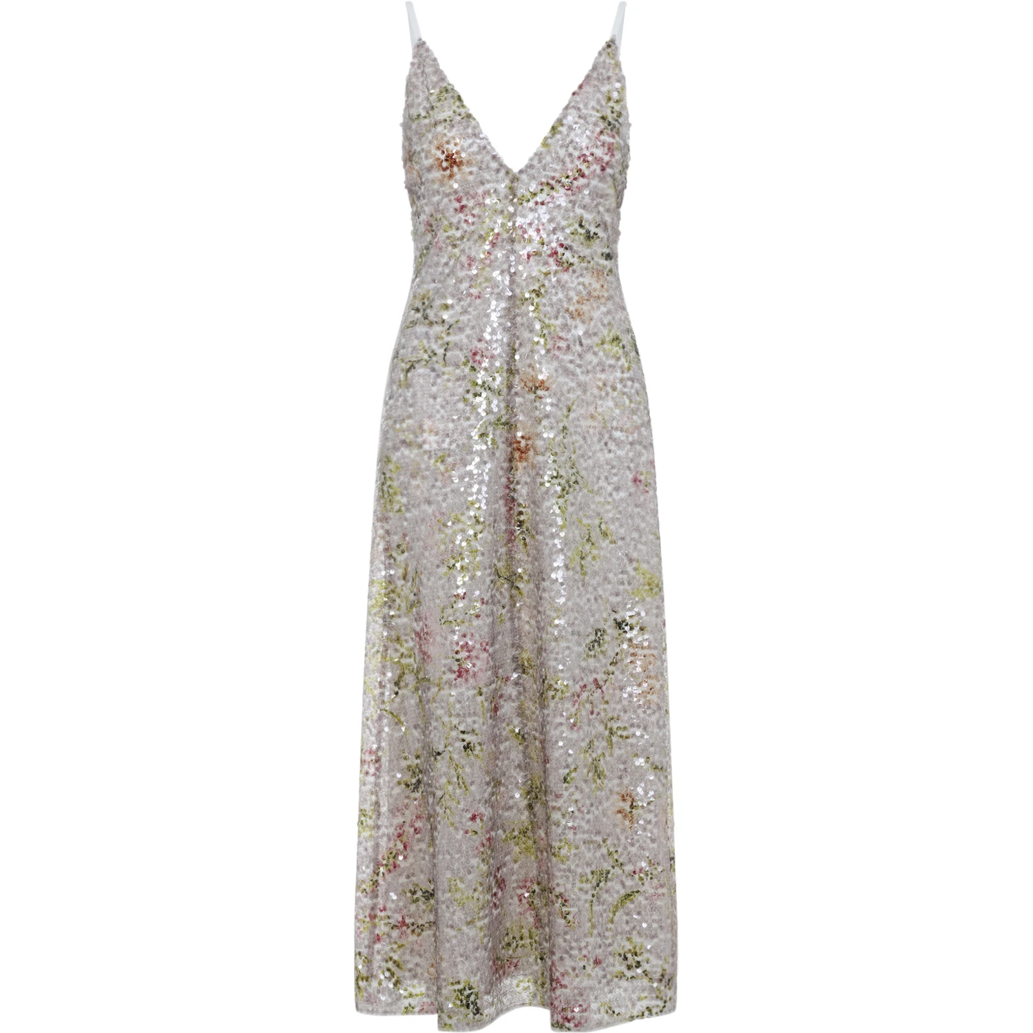 Alberta Ferretti Paillettes Long Dress