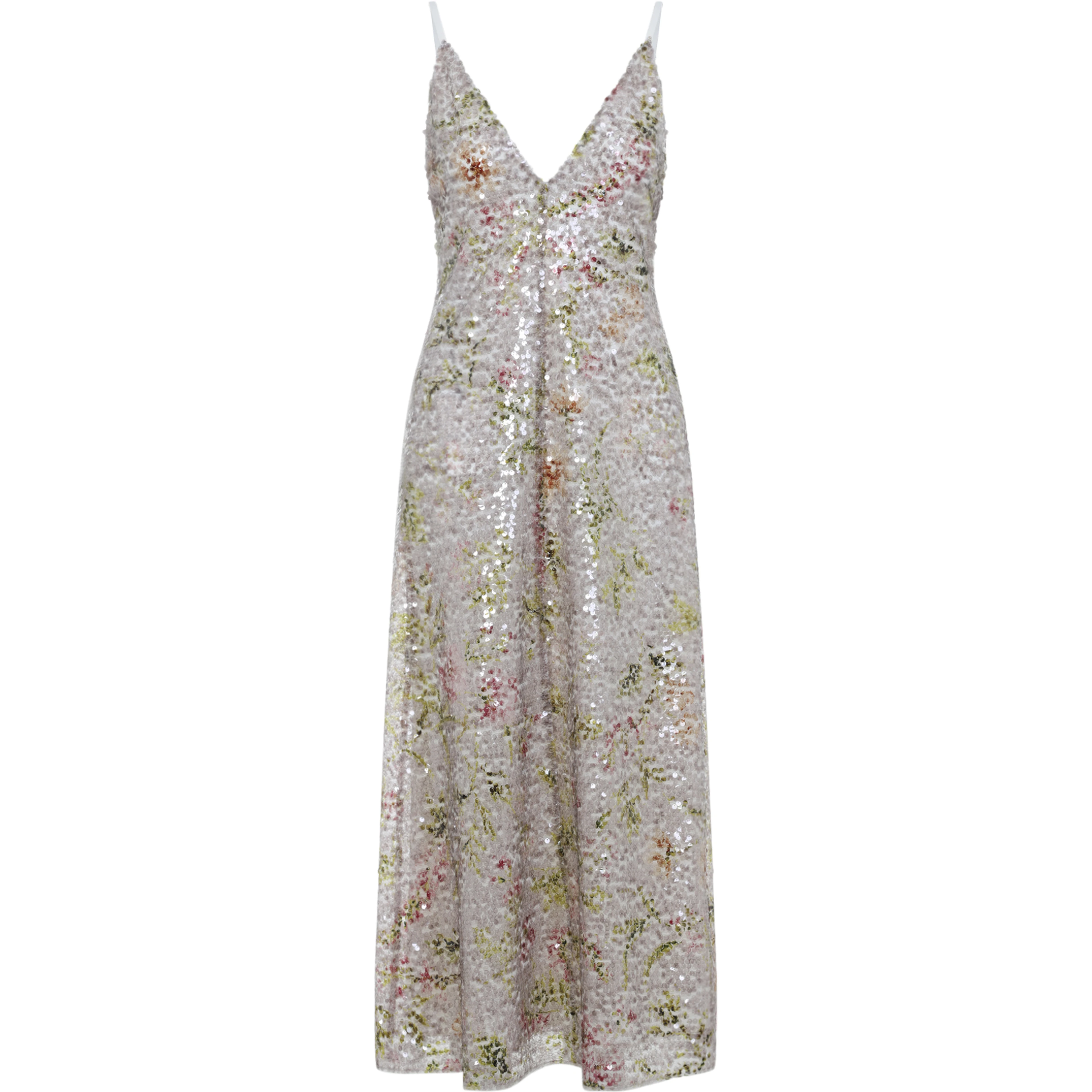 Alberta Ferretti Paillettes Long Dress