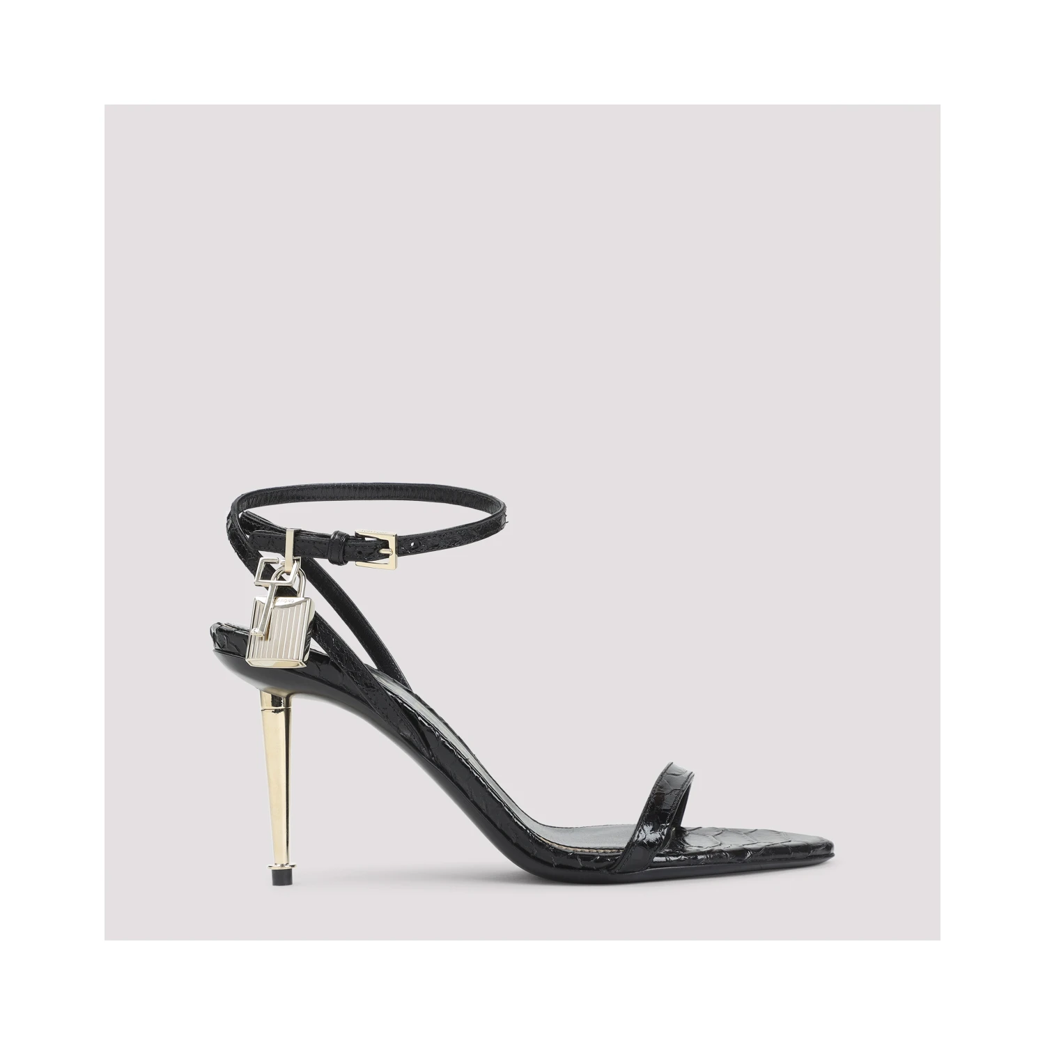 Tom Ford Semi Shiny Printed Python Sandals