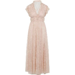 Alberta Ferretti Lace Long Dress