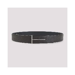SOFT GRAIN LEATHER REVERSIBLE SLIM T BELT