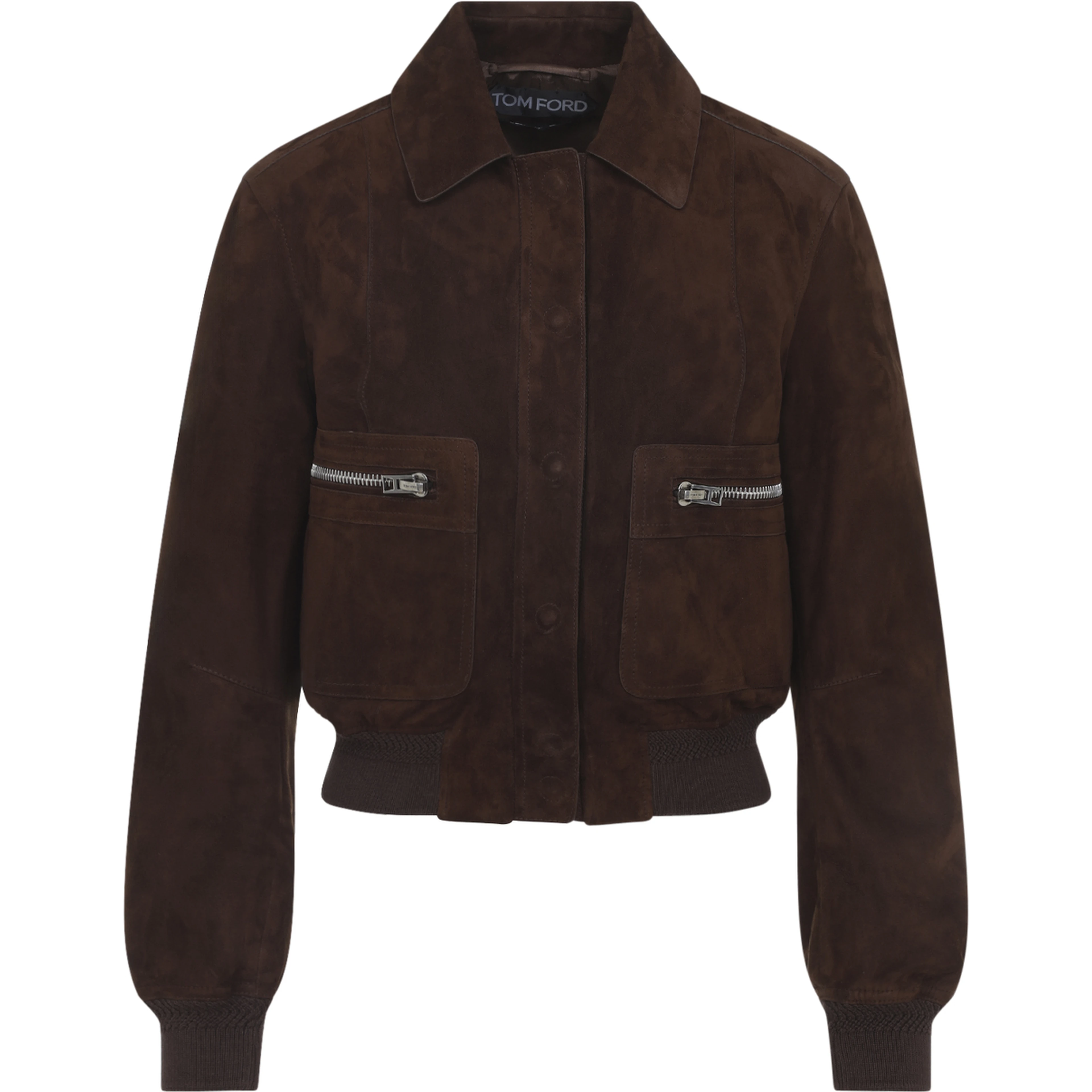 Tom Ford Lamb Suede Bomber Jacket