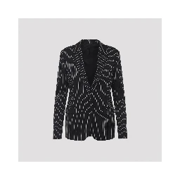 Tom Ford Striped Wool Barathea Jacket
