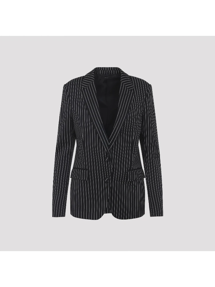 Tom Ford Striped Wool Barathea Jacket