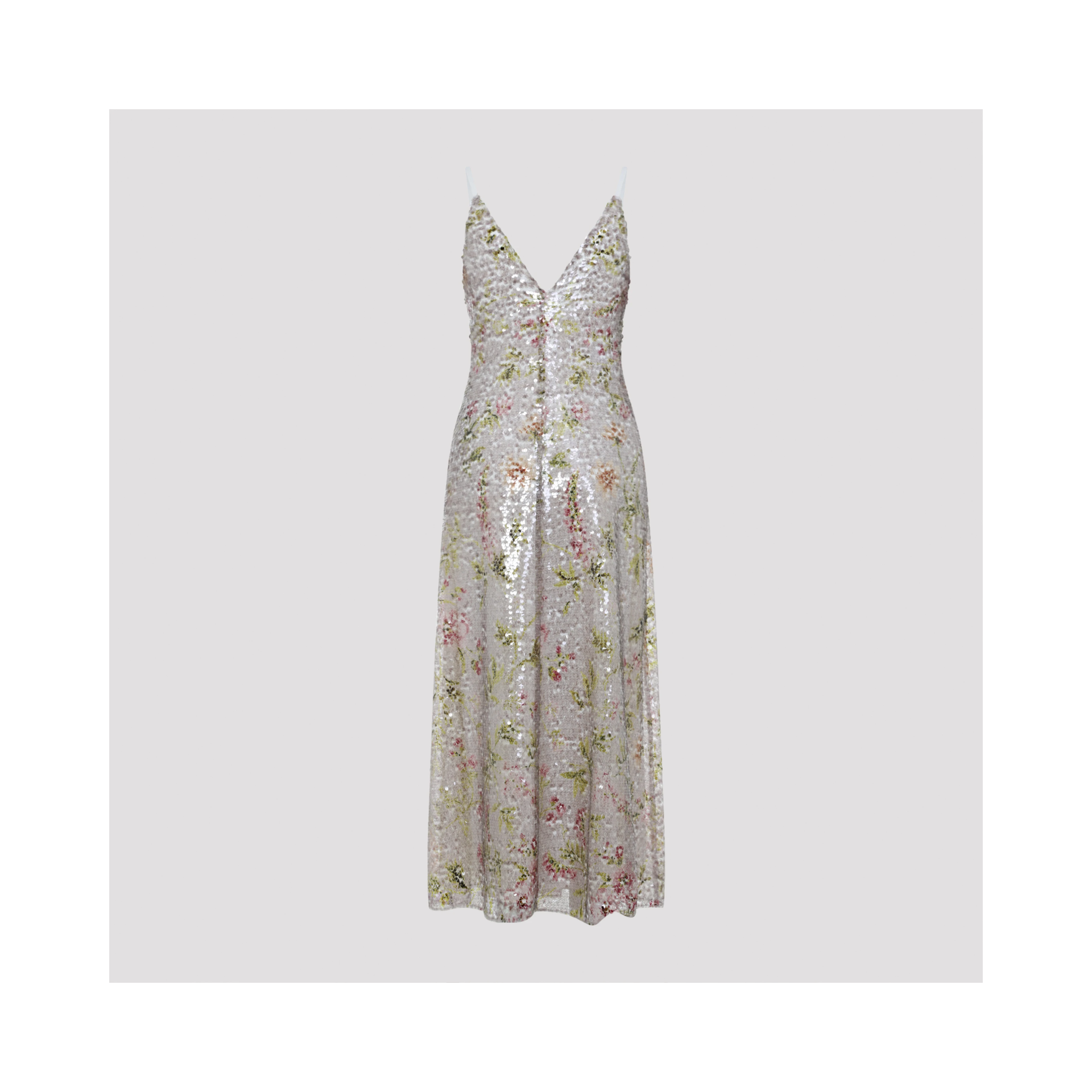 Alberta Ferretti Paillettes Long Dress