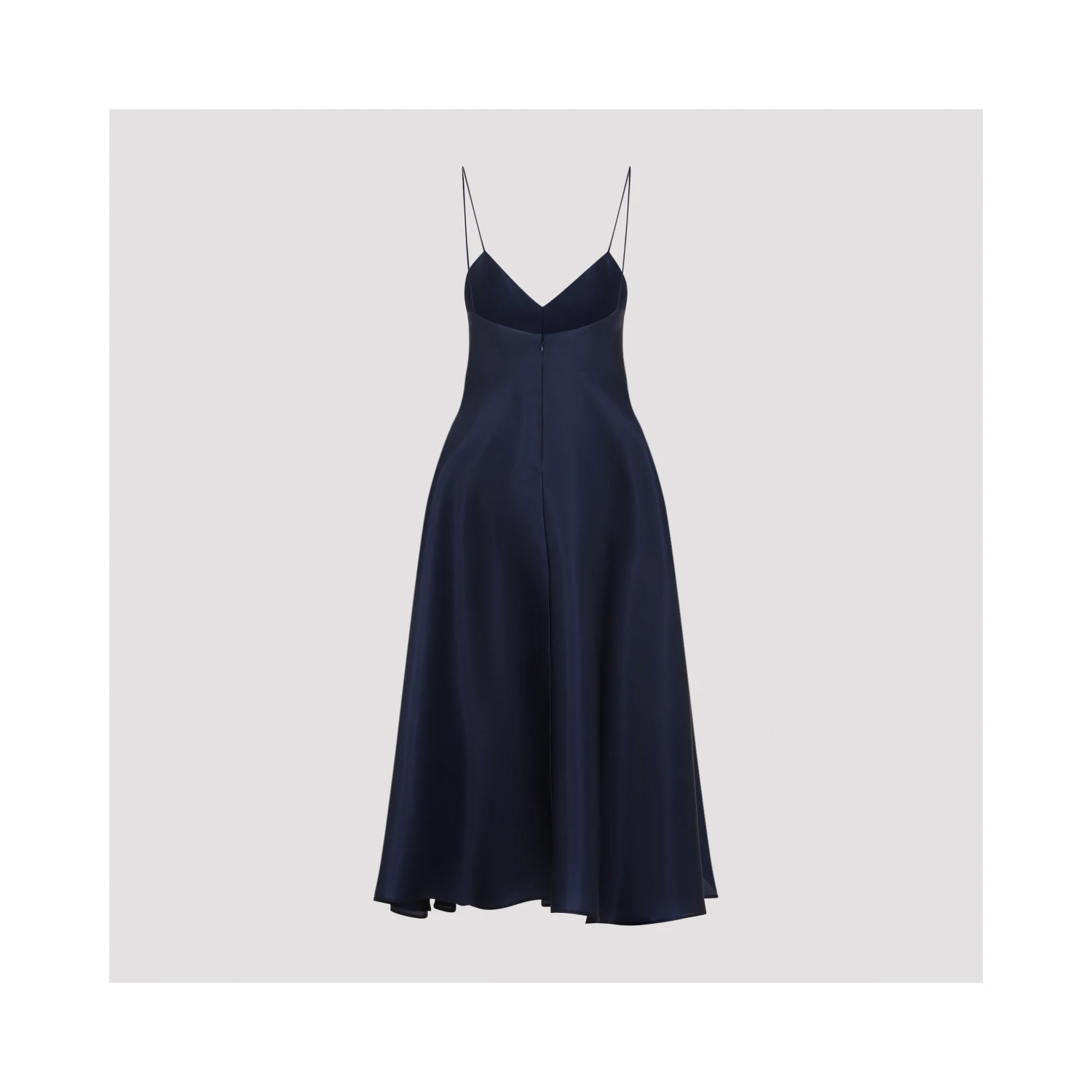 Alberta Ferretti Triple Organza Midi Dress