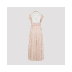 Alberta Ferretti Lace Long Dress