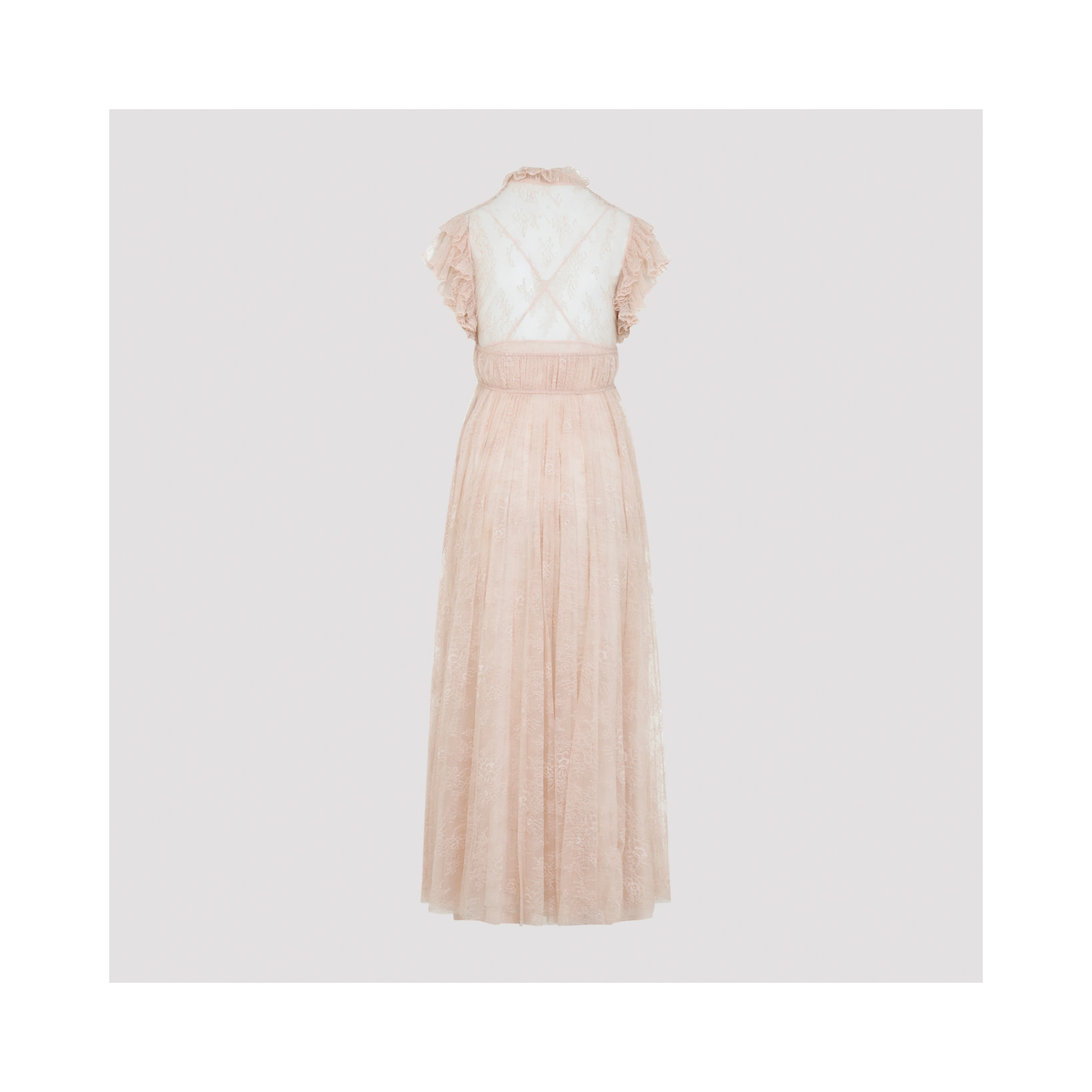 Alberta Ferretti Lace Long Dress
