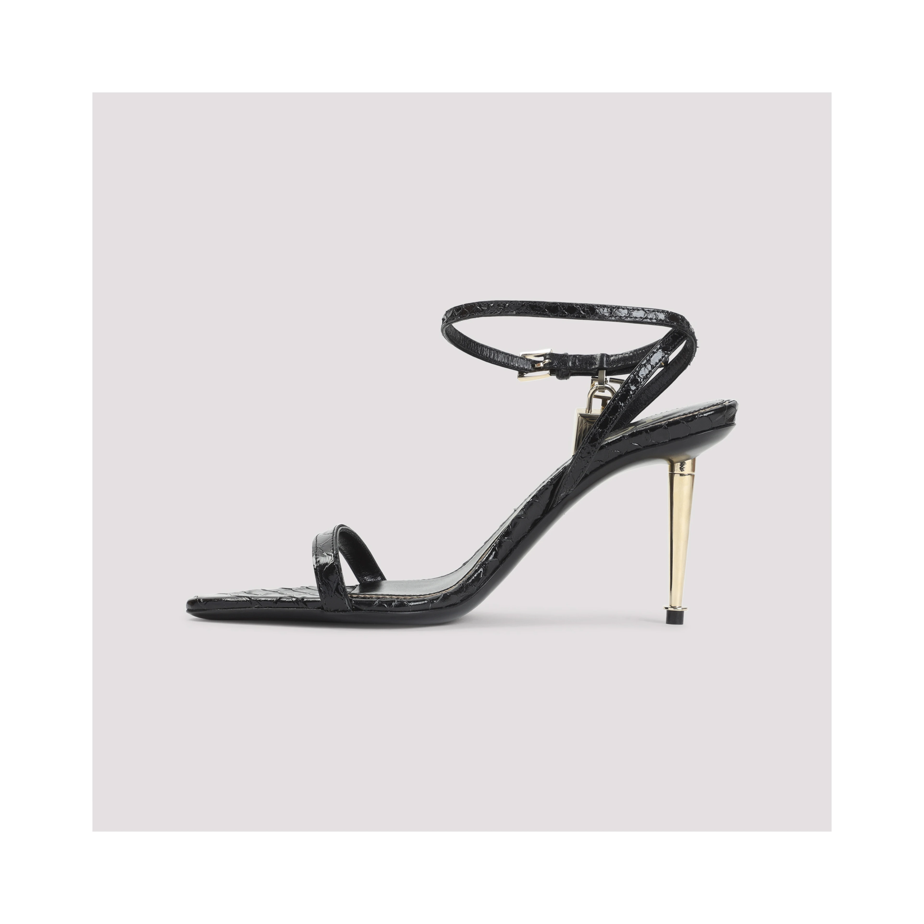 Tom Ford Semi Shiny Printed Python Sandals