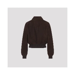 Tom Ford Lamb Suede Bomber Jacket