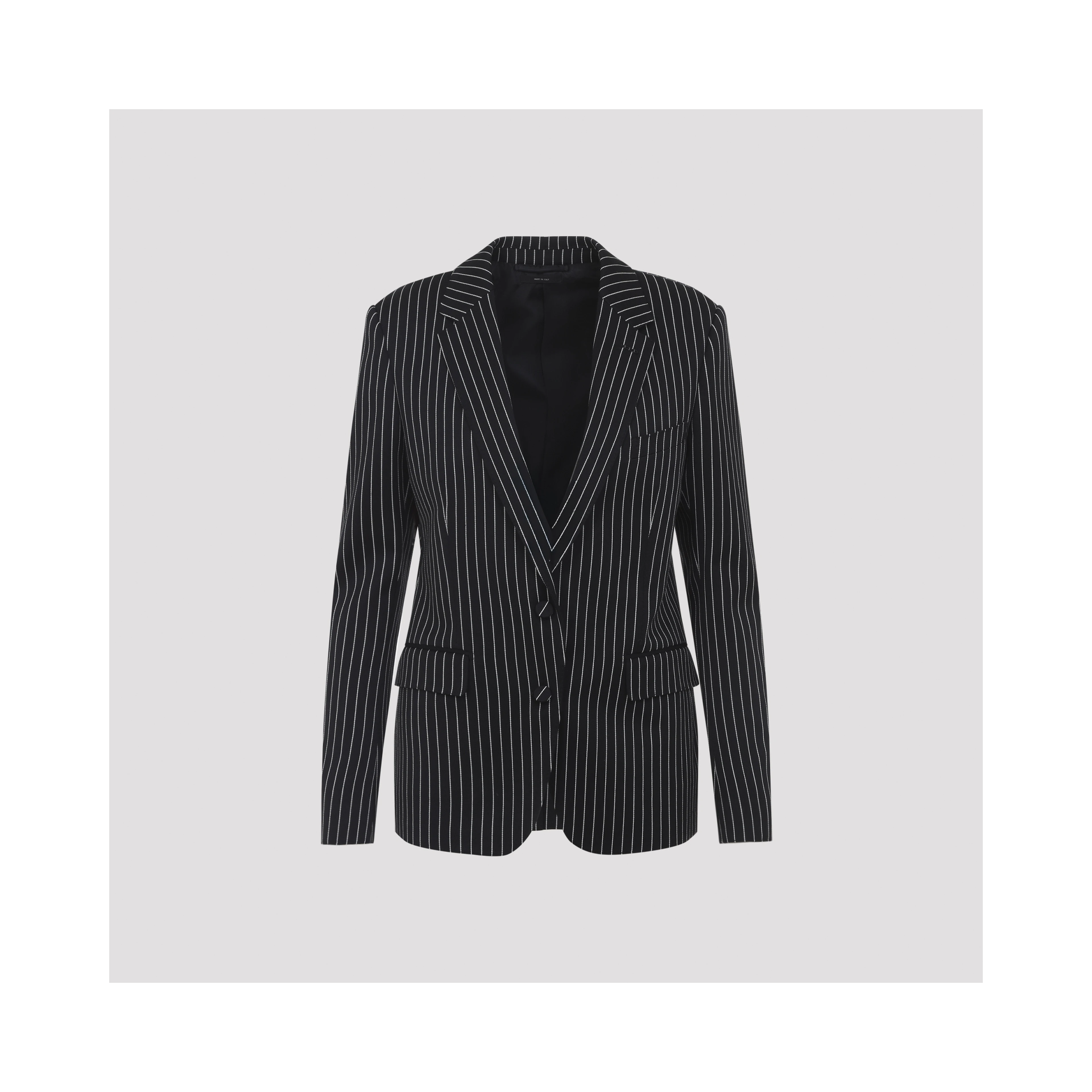Tom Ford Striped Wool Barathea Jacket