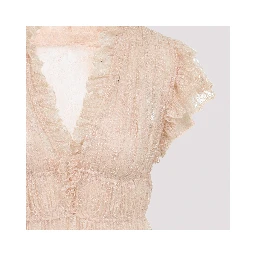 Alberta Ferretti Lace Long Dress