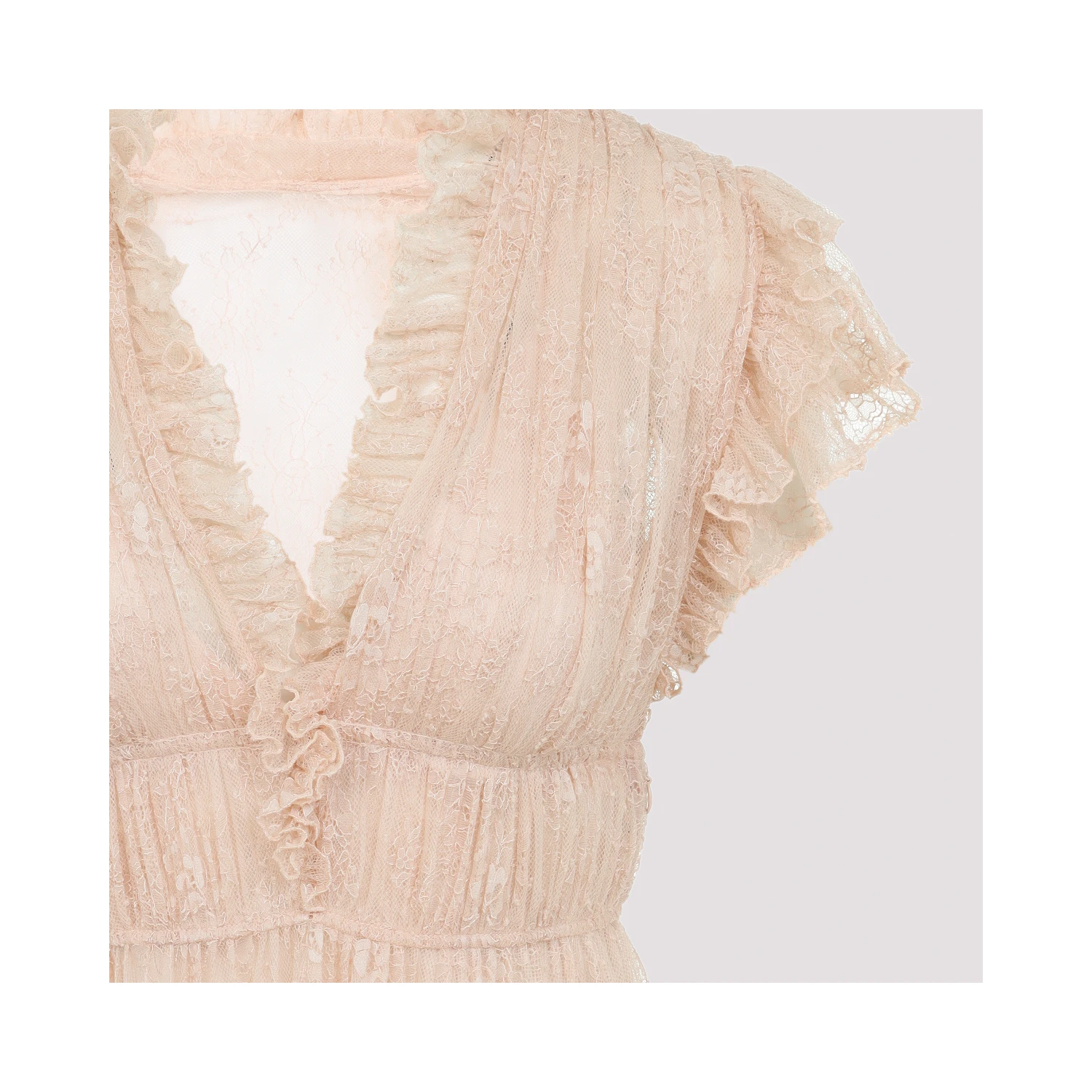 Alberta Ferretti Lace Long Dress