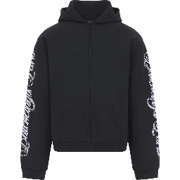Balenciaga Regular Zip Up Hoodie