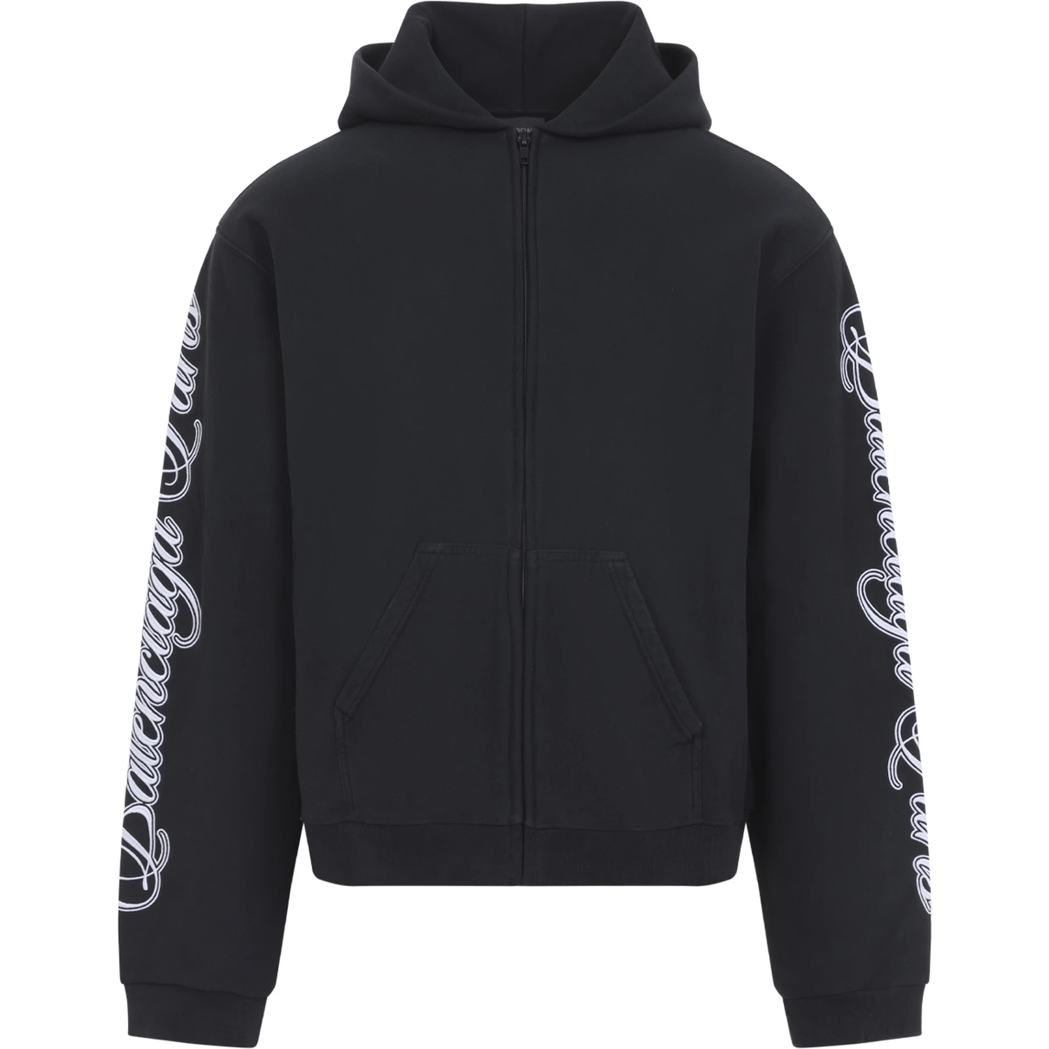 Balenciaga Regular Zip Up Hoodie