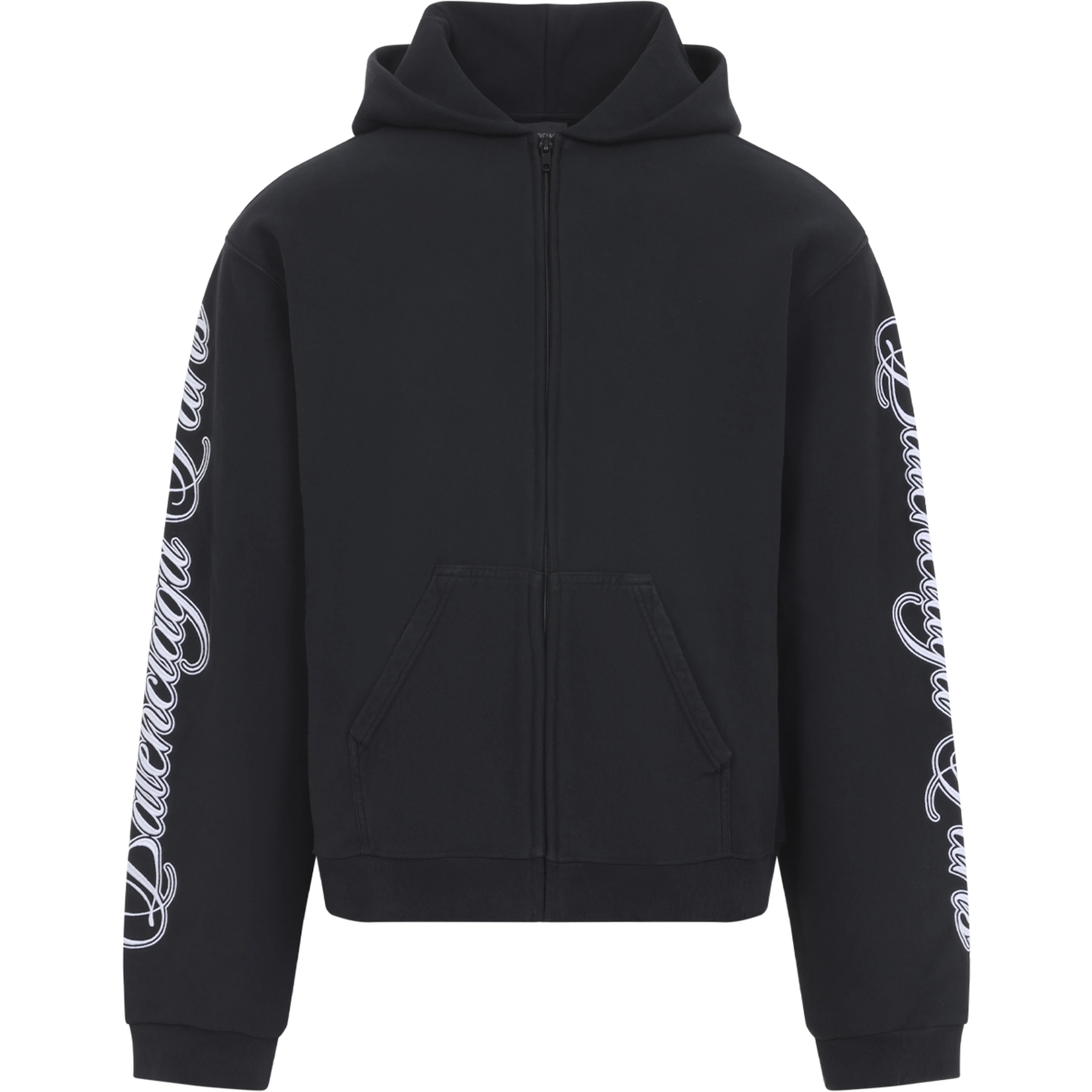 Balenciaga Regular Zip Up Hoodie