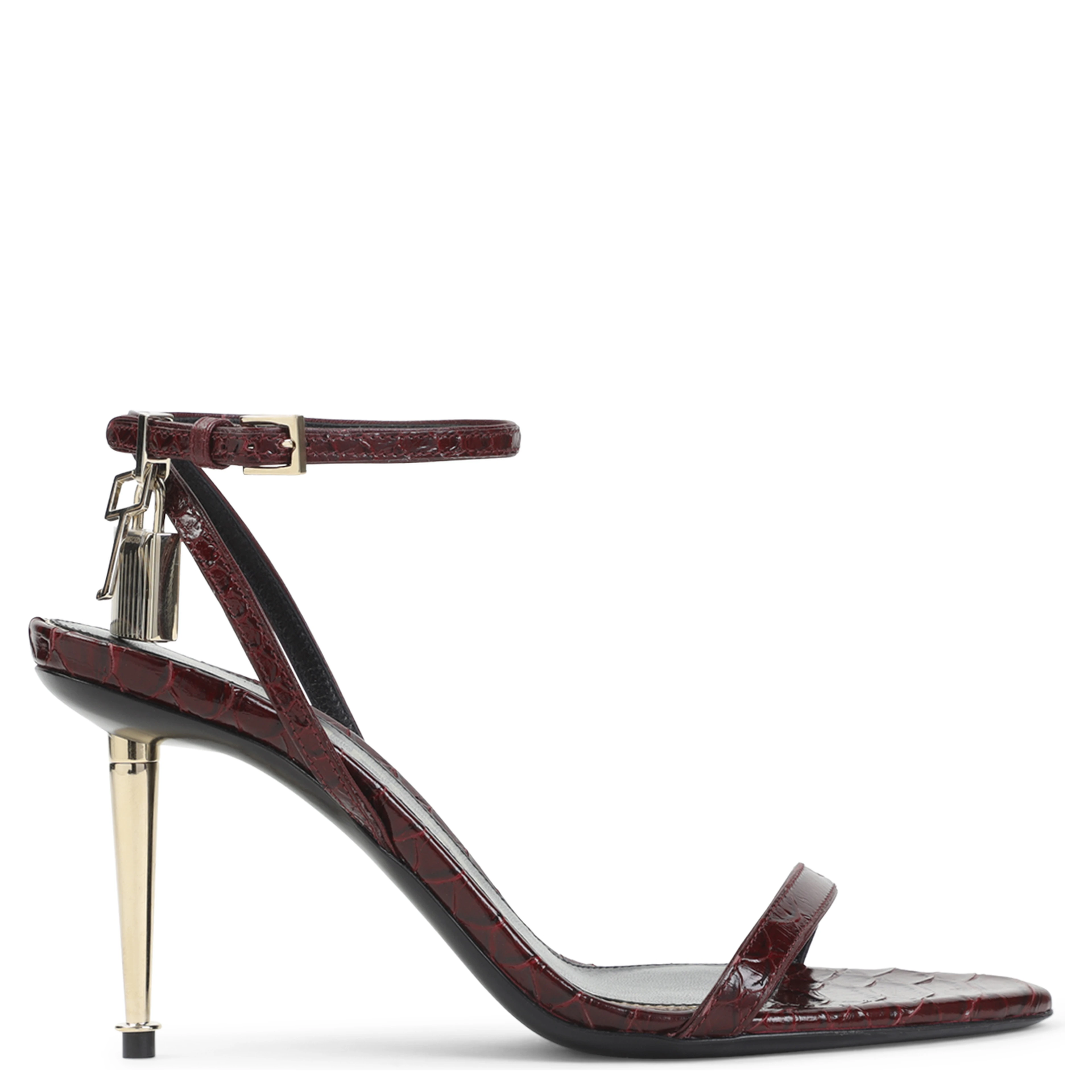 Tom Ford Semi Shiny Printed Python Sandals