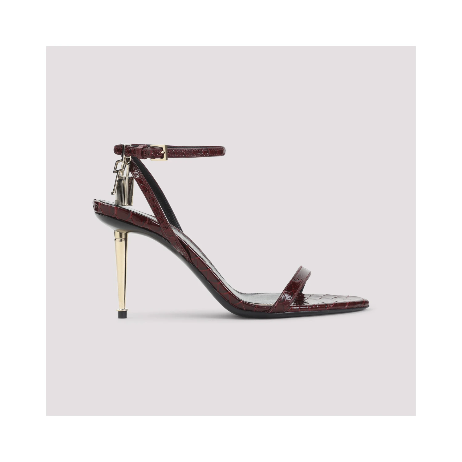 Tom Ford Semi Shiny Printed Python Sandals