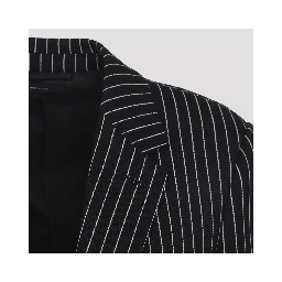 Tom Ford Striped Wool Barathea Jacket