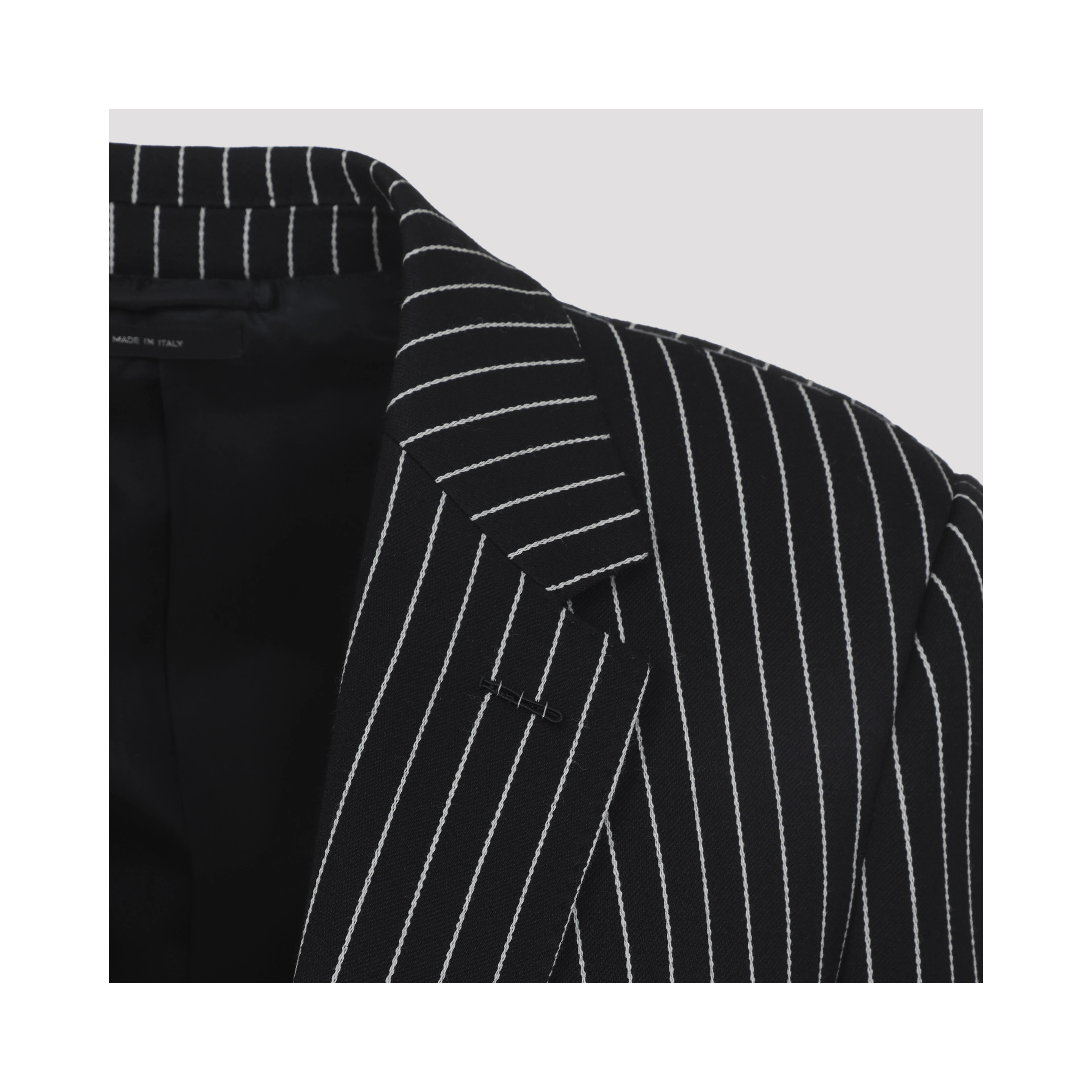 Tom Ford Striped Wool Barathea Jacket