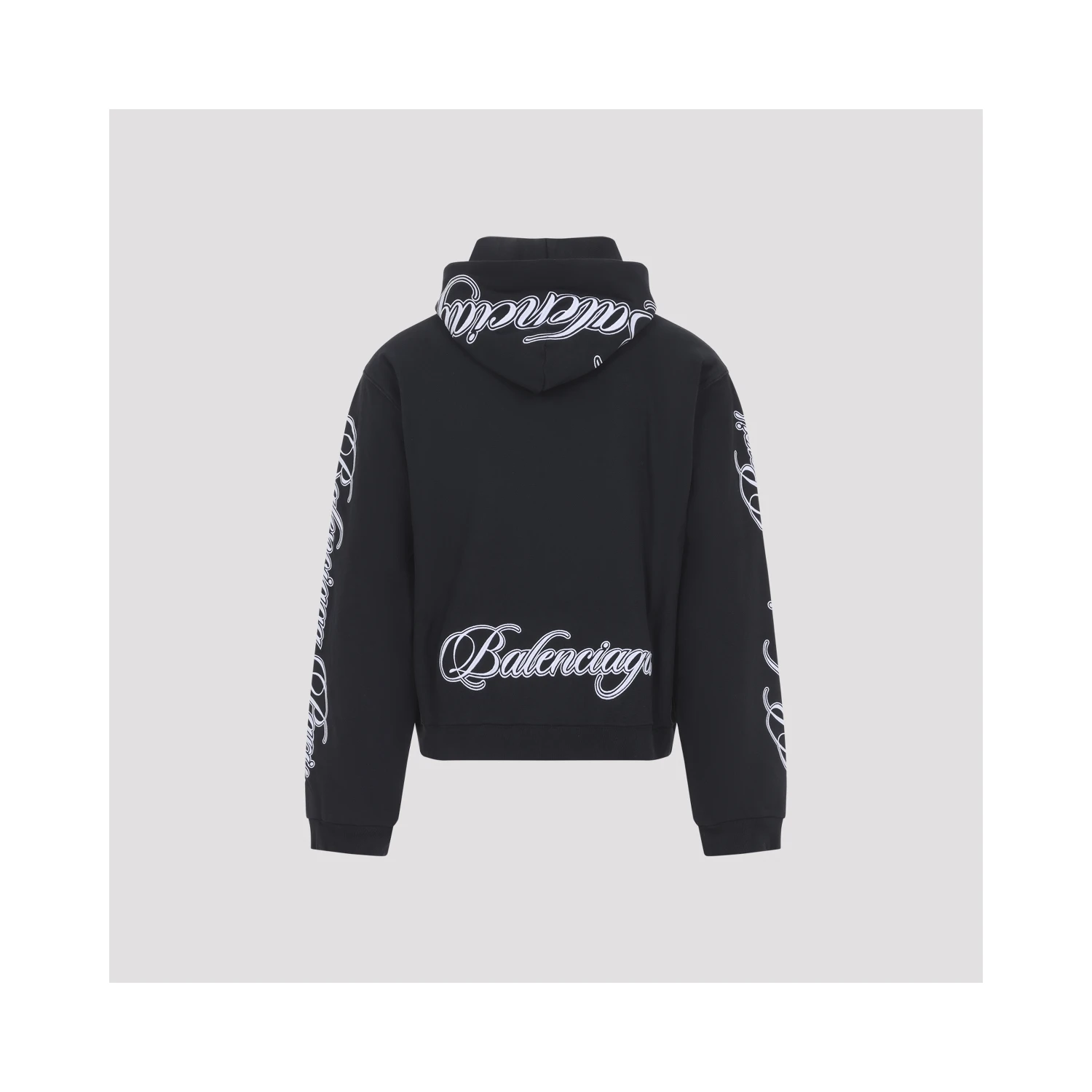 Balenciaga Regular Zip Up Hoodie