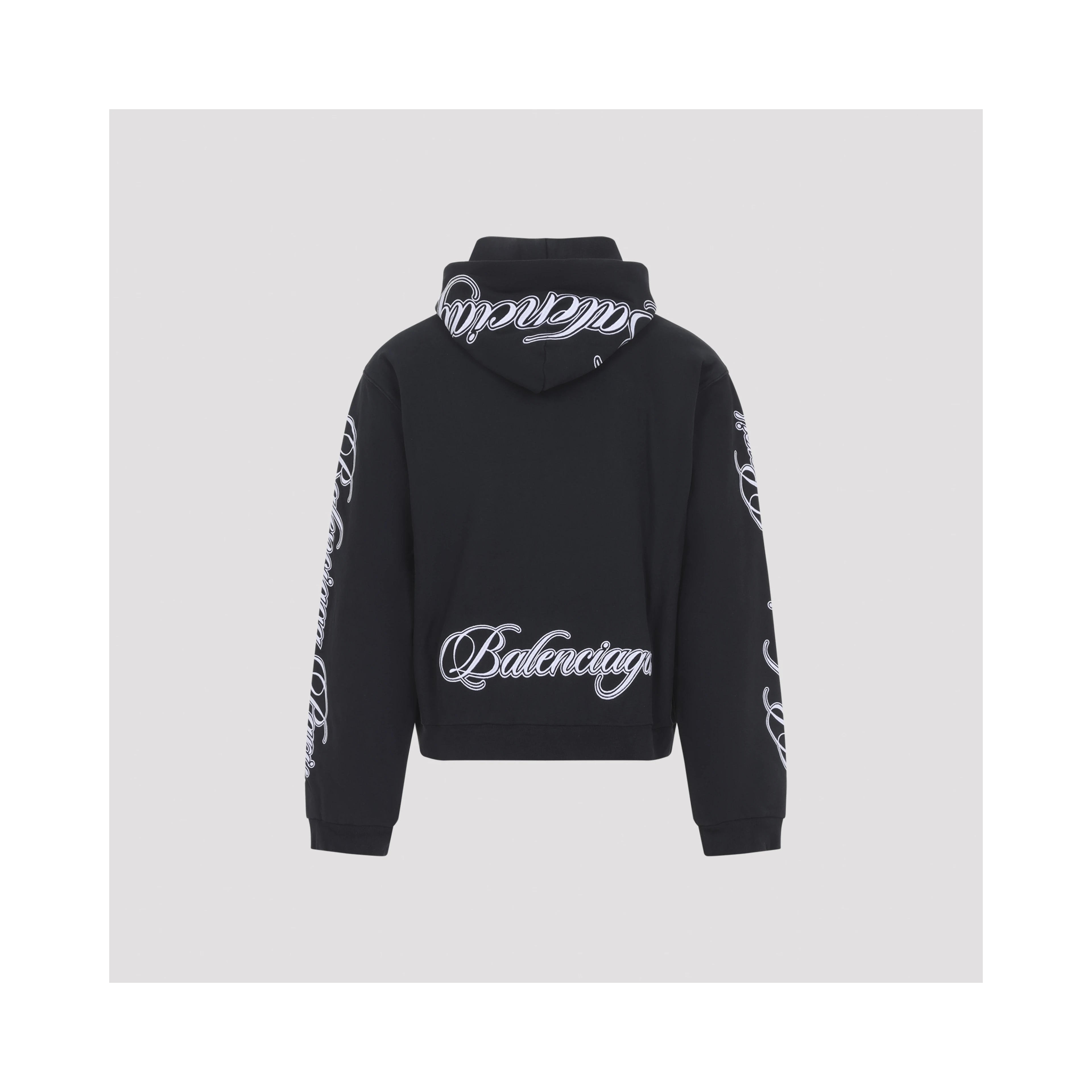 Balenciaga Regular Zip Up Hoodie
