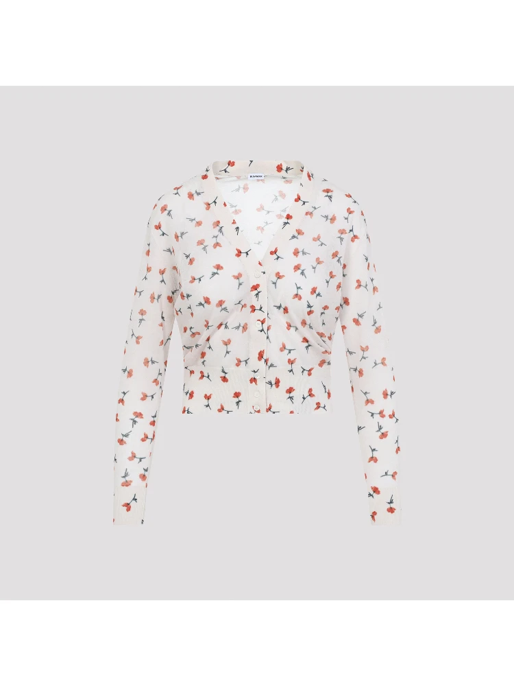 Jil Sander V-Neck Cotton Cardigan