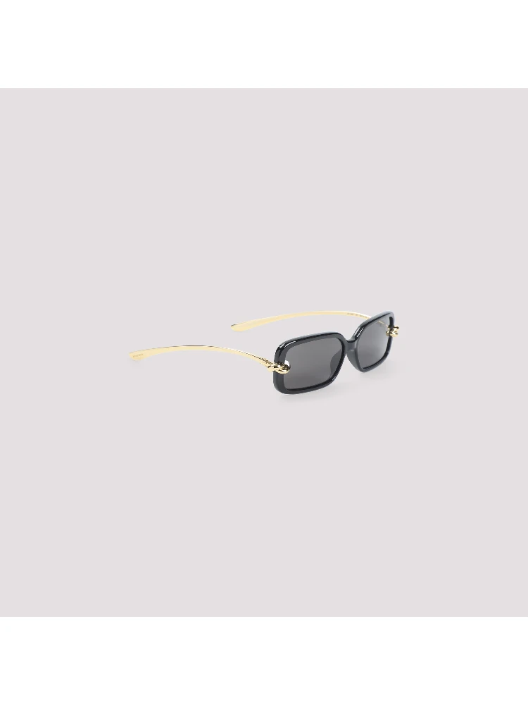 Bottega Veneta Knot Rectangular Sunglasses