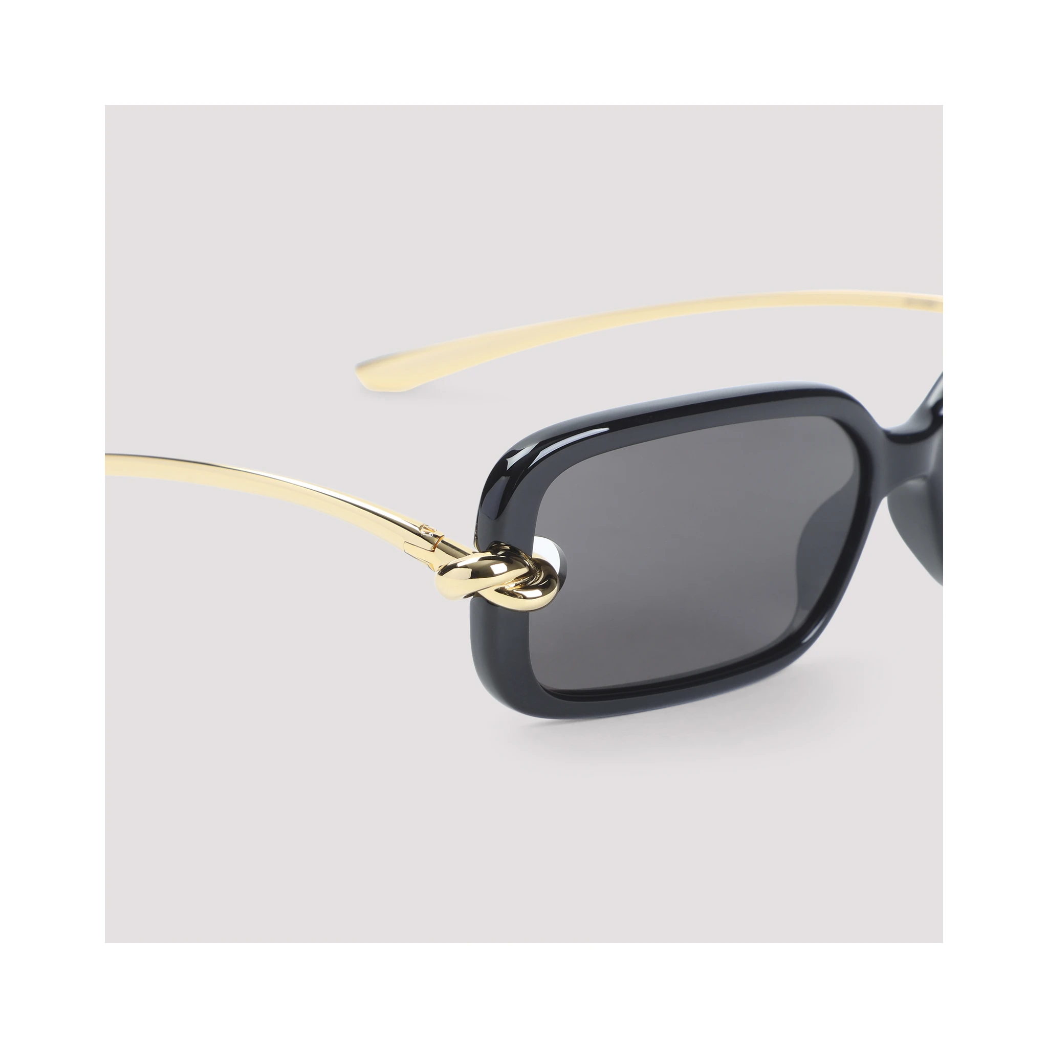 Bottega Veneta Knot Rectangular Sunglasses