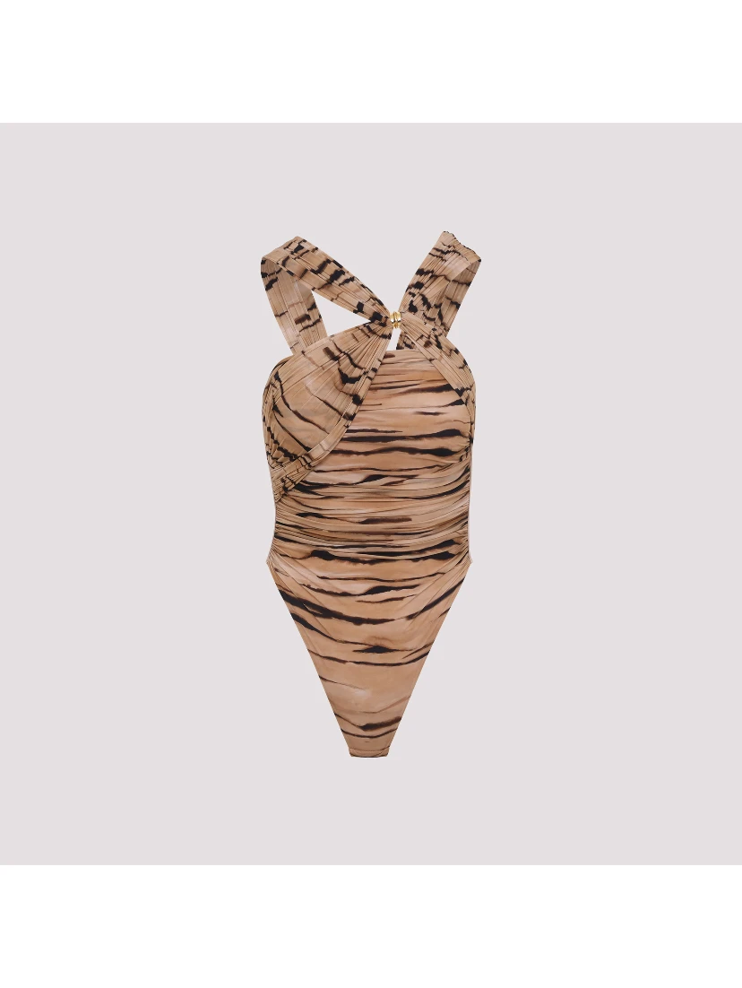 Elisabetta Franchi Tiger Print Body