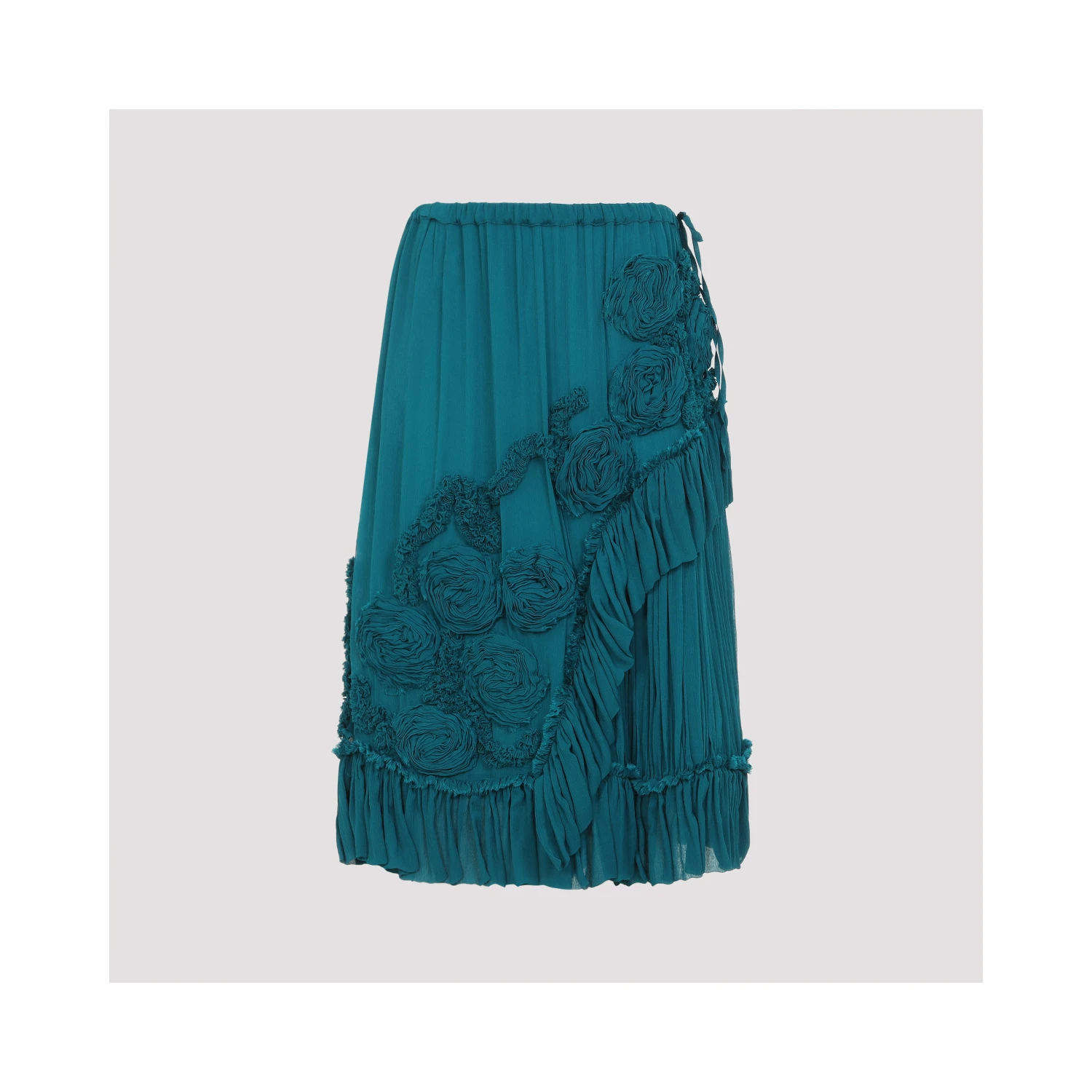 Dries Van Noten Sammy Bis Midi Skirt
