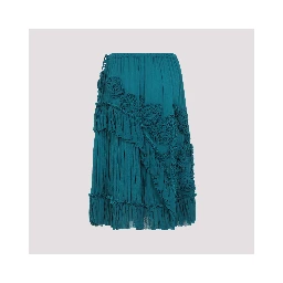 Dries Van Noten Sammy Bis Midi Skirt