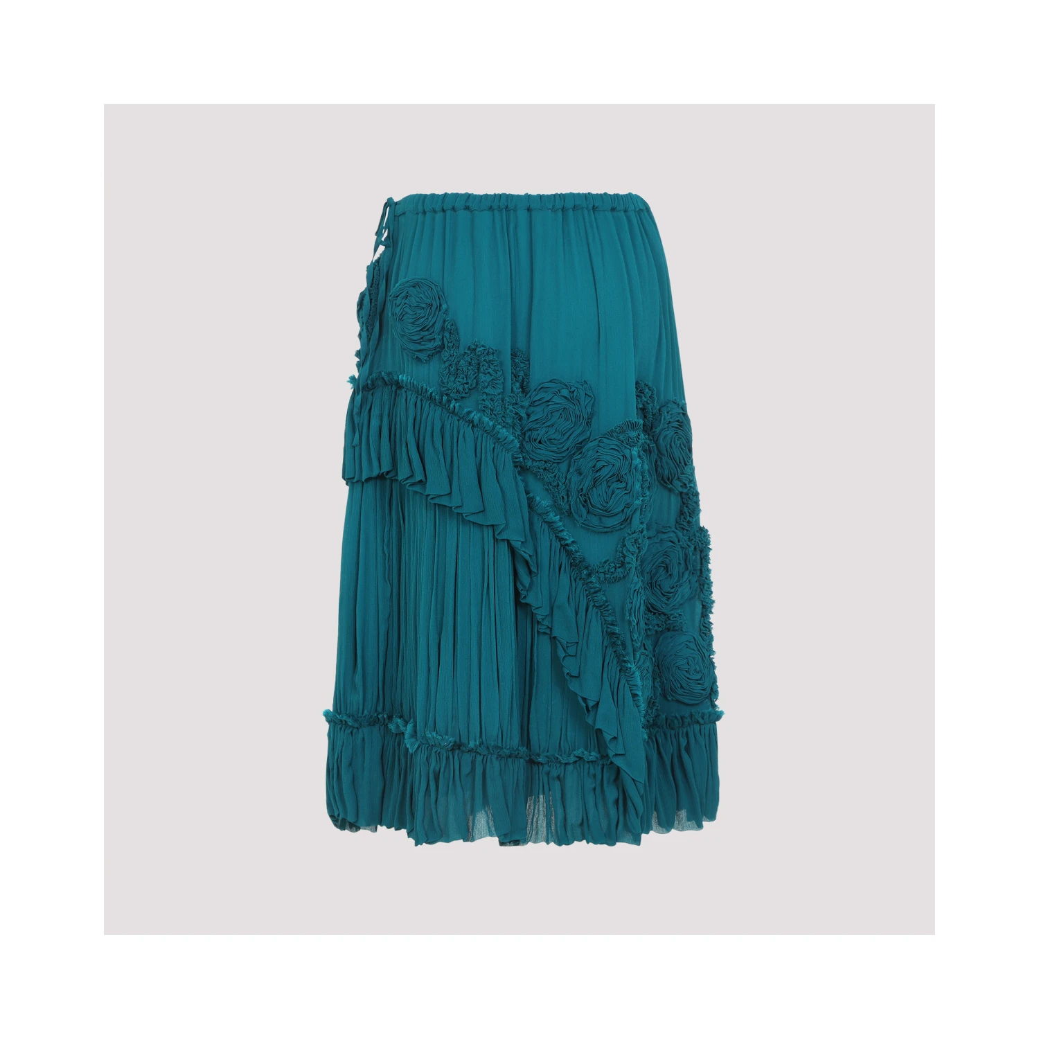 Dries Van Noten Sammy Bis Midi Skirt