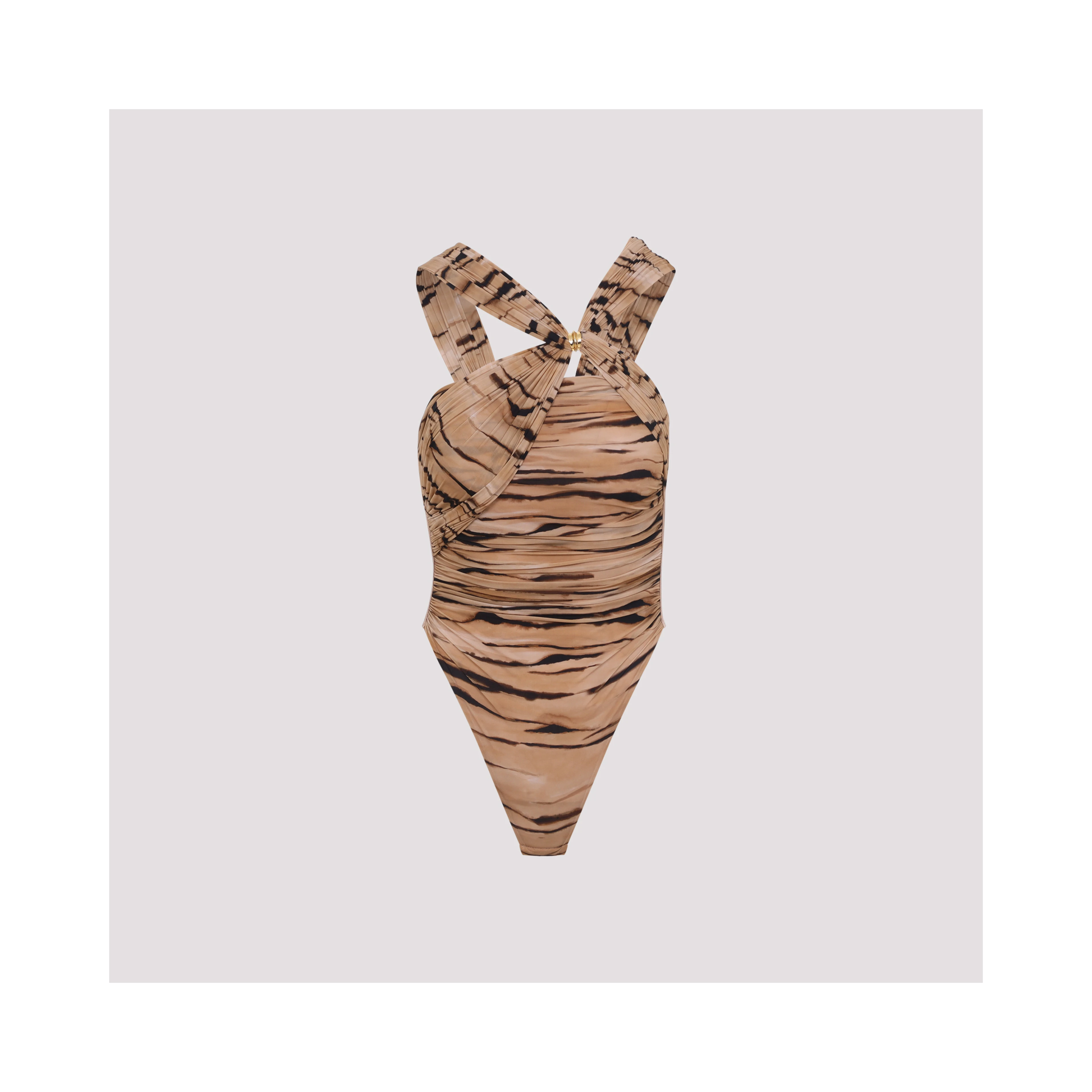 Elisabetta Franchi Tiger Print Body