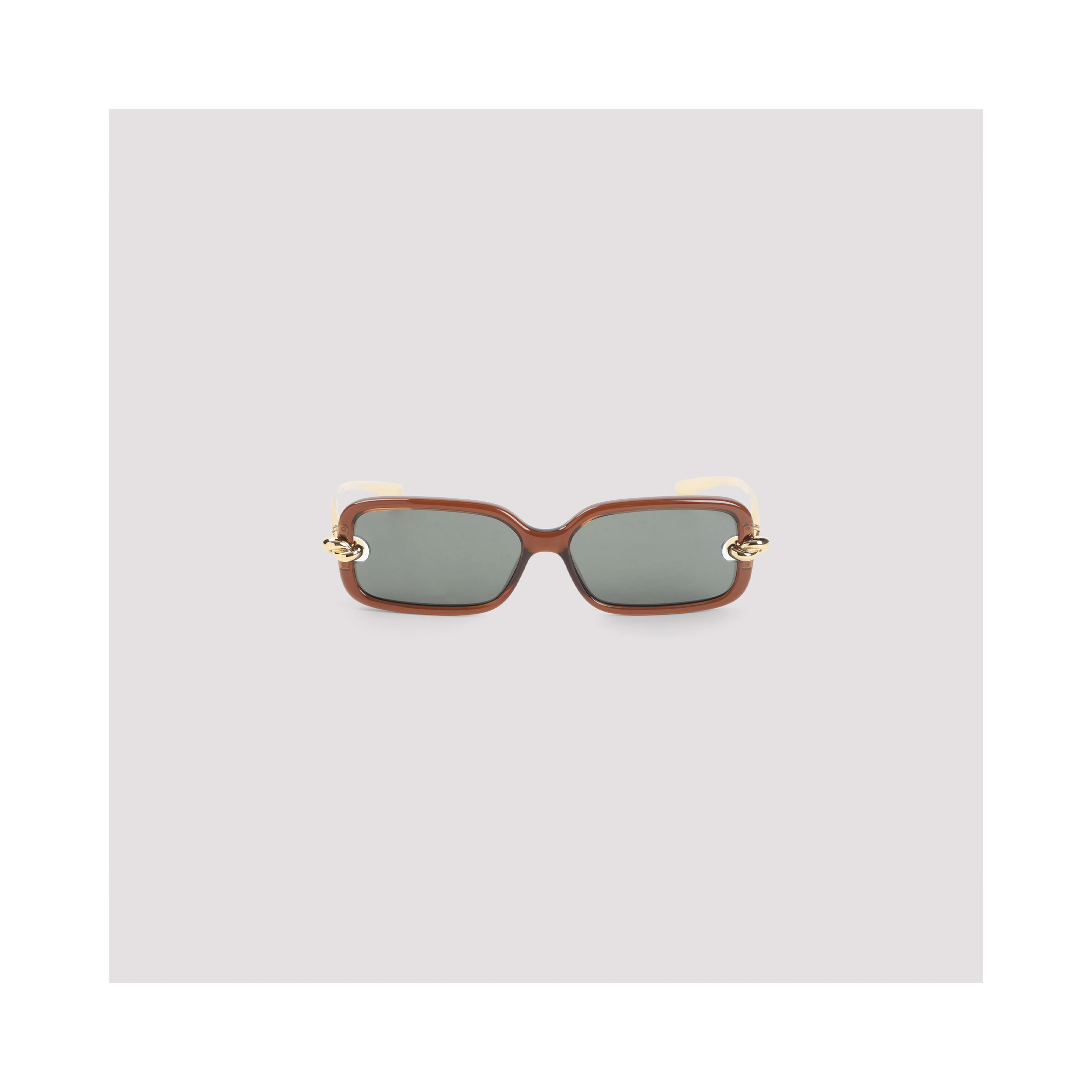 Bottega Veneta Knot Rectangular Sunglasses