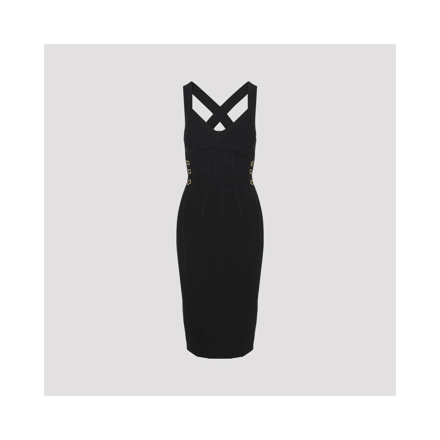 Elisabetta Franchi Shaping Midi Dress