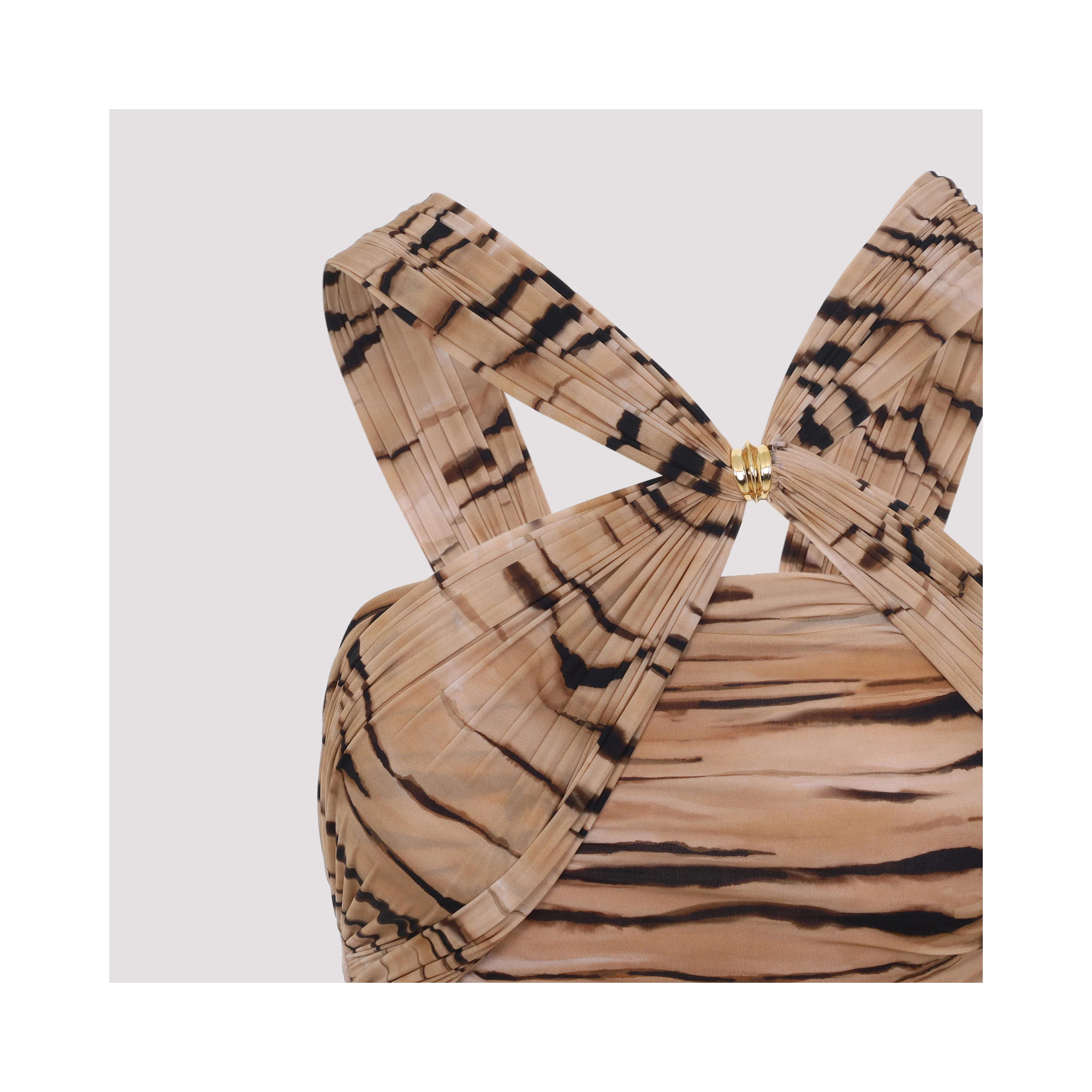 Elisabetta Franchi Tiger Print Body