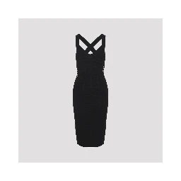Elisabetta Franchi Shaping Midi Dress