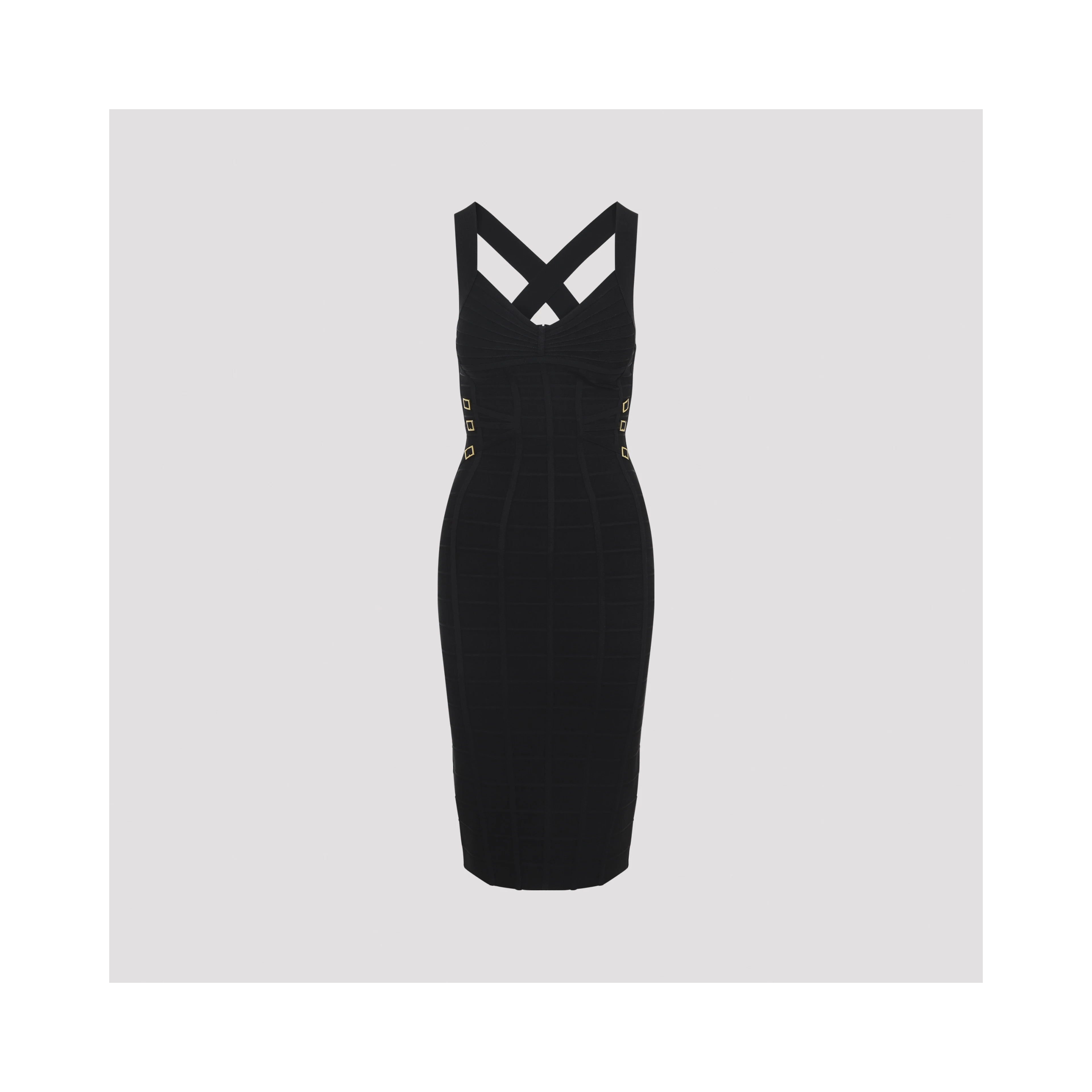 Elisabetta Franchi Shaping Midi Dress