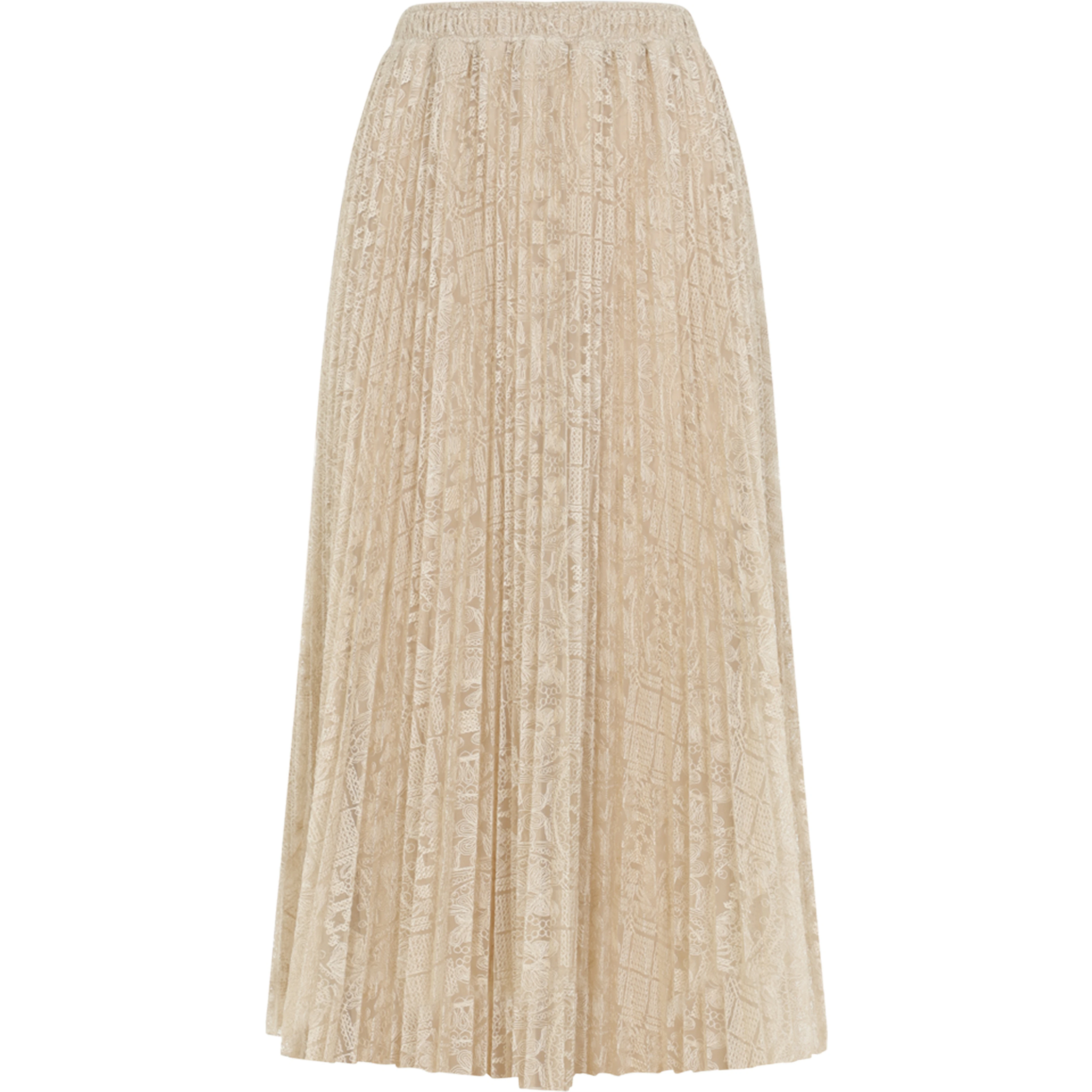 Ermanno Scervino Lace Midi Skirt