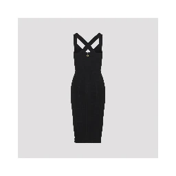 Elisabetta Franchi Shaping Midi Dress