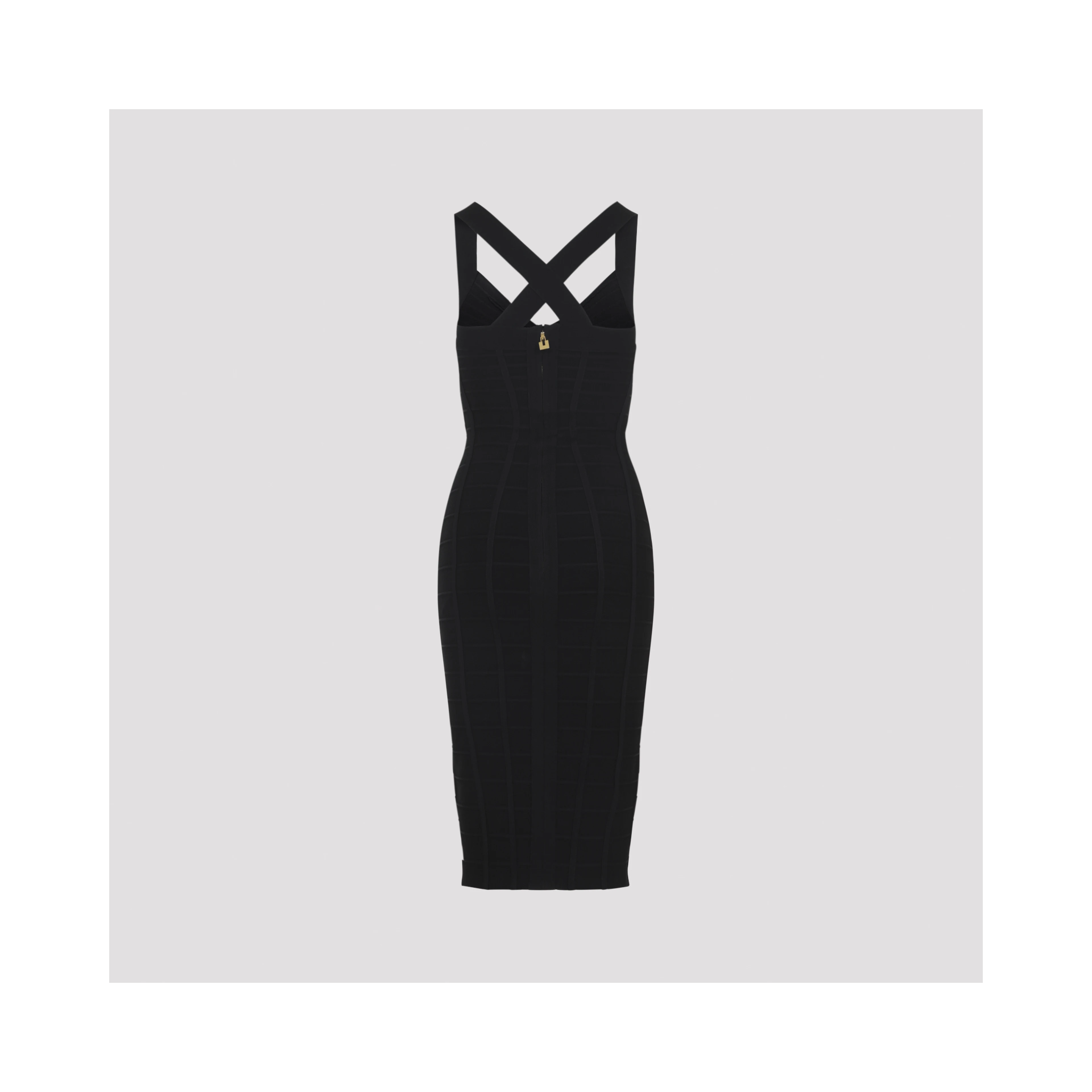 Elisabetta Franchi Shaping Midi Dress
