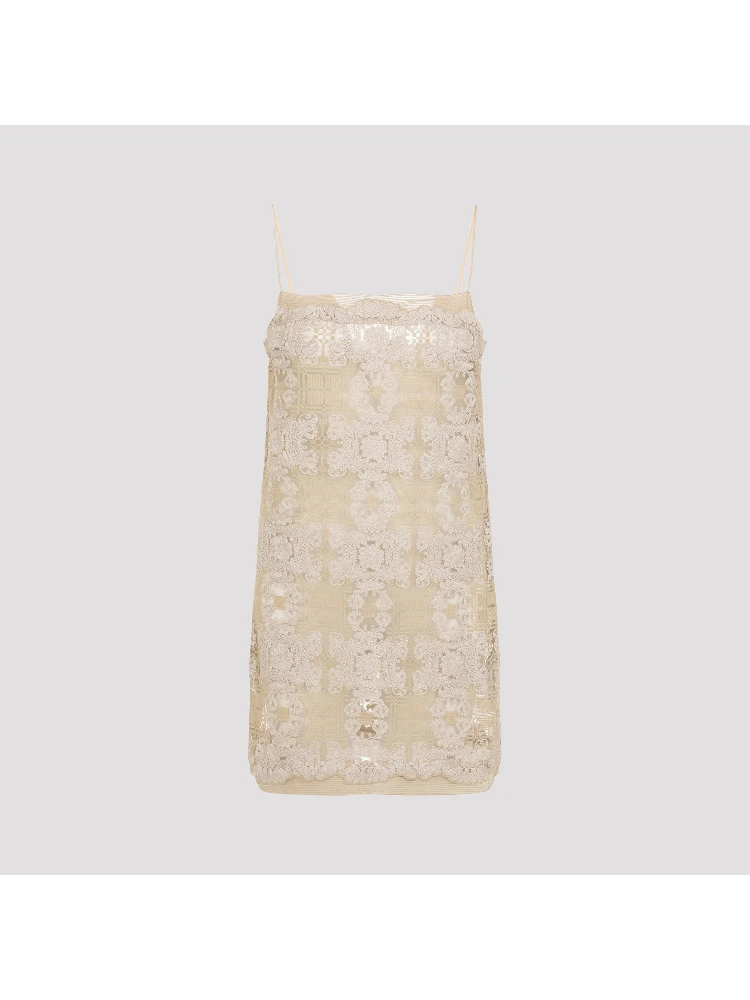Ermanno Scervino Polyester Mini Dress