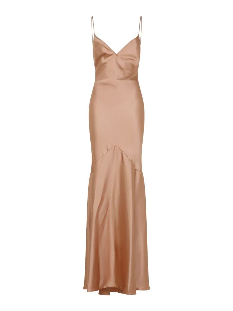 Elisabetta Franchi Satin Gown Dress alternative