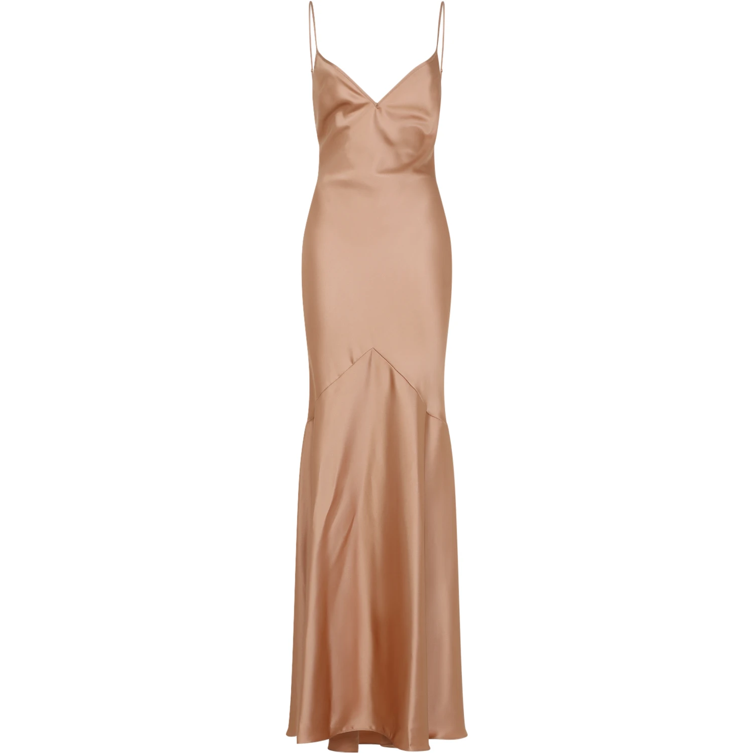 Elisabetta Franchi Satin Gown Dress