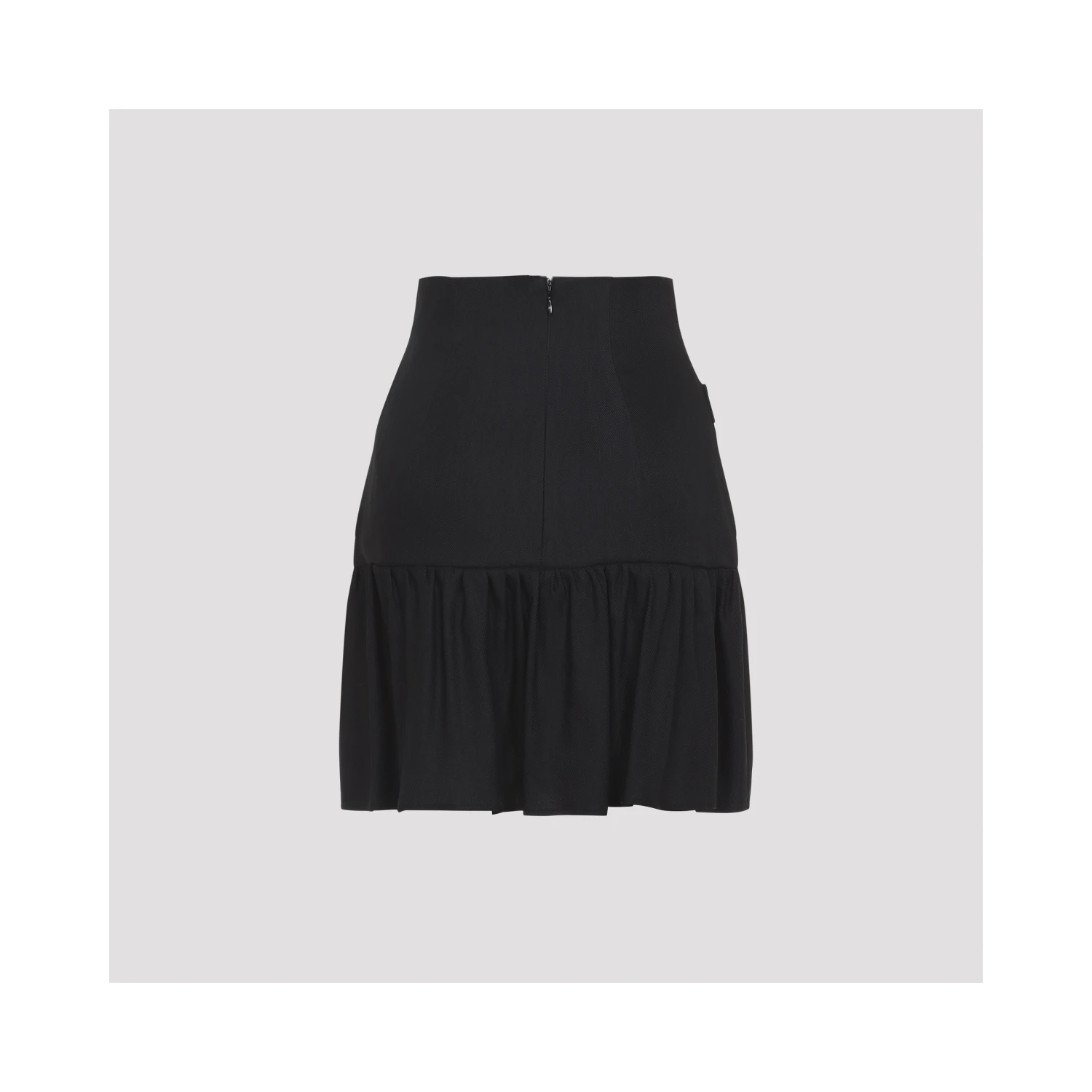 Elisabetta Franchi Linen Mini Skirt