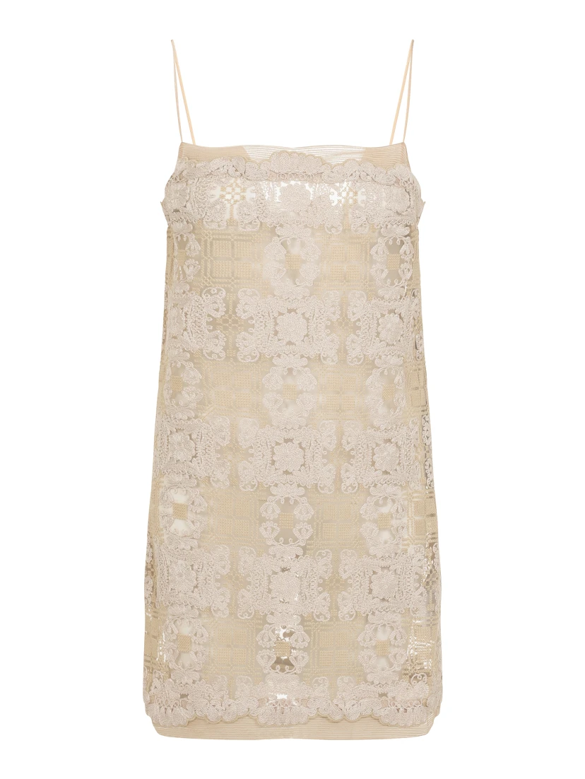 Ermanno Scervino Polyester Mini Dress