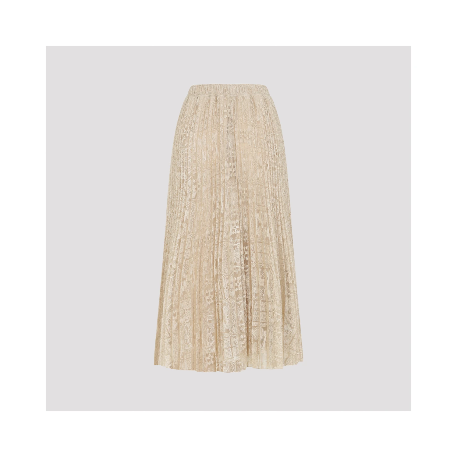 Ermanno Scervino Lace Midi Skirt