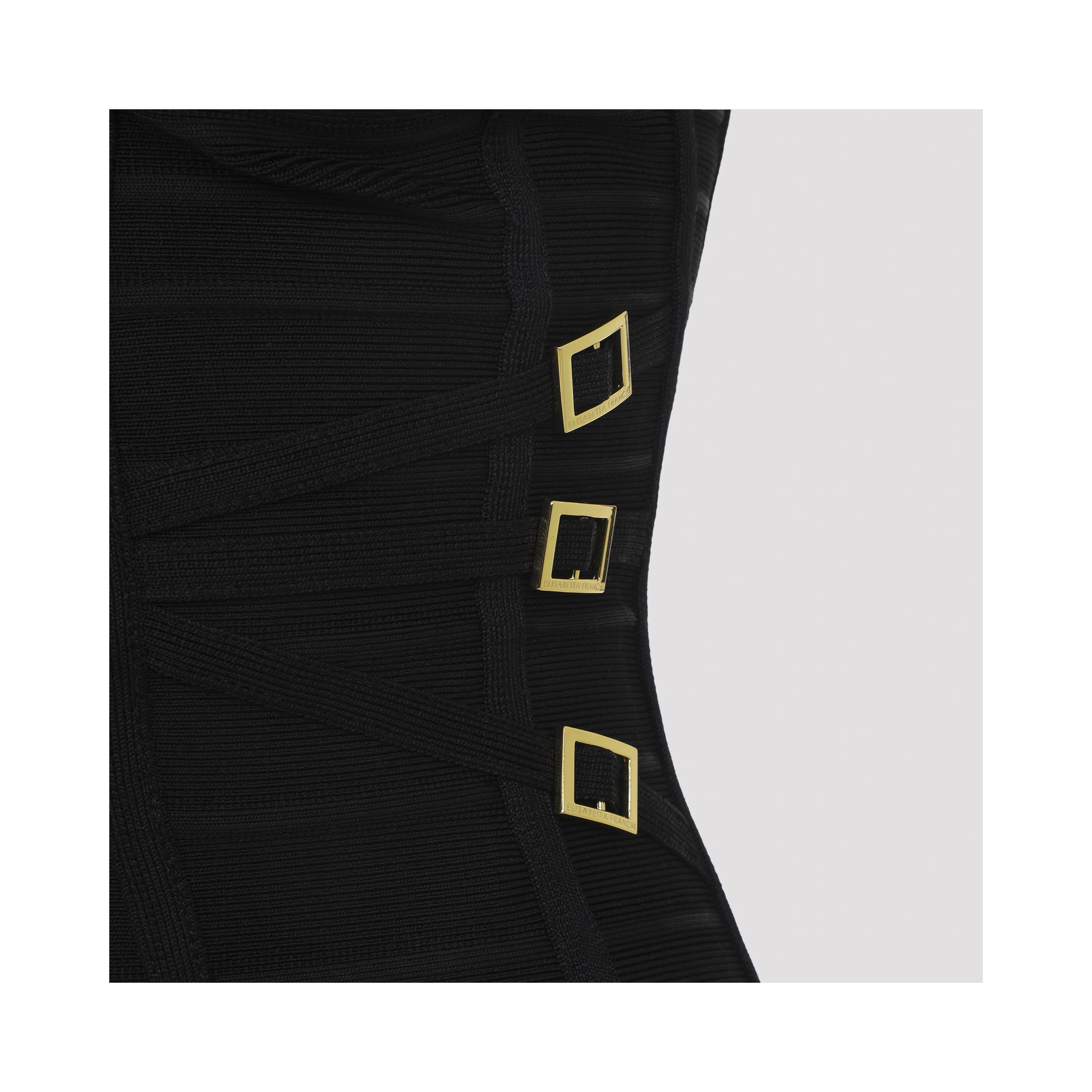 Elisabetta Franchi Shaping Midi Dress